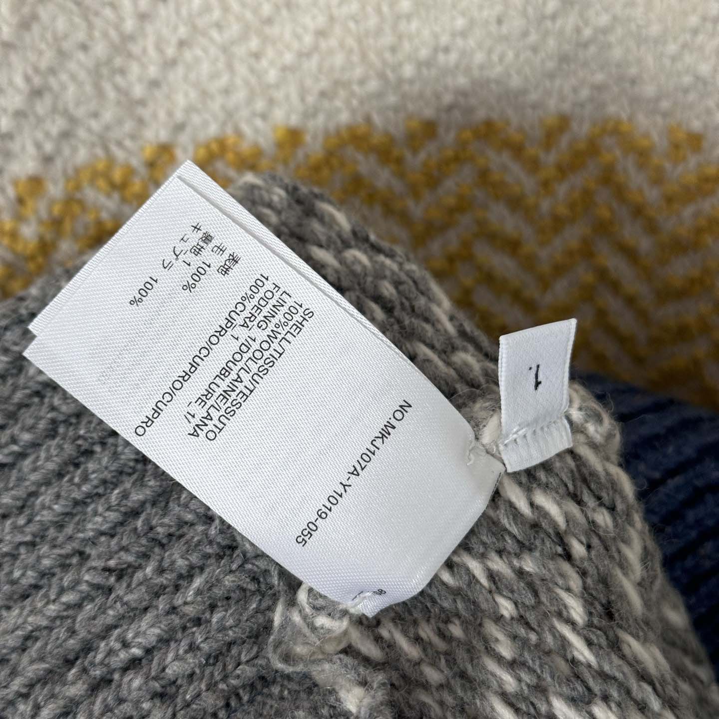 Thom Browne Striped Herringbone Jacquard Classic Cardigan 'Seasonal Multicolor' - DesignerGu