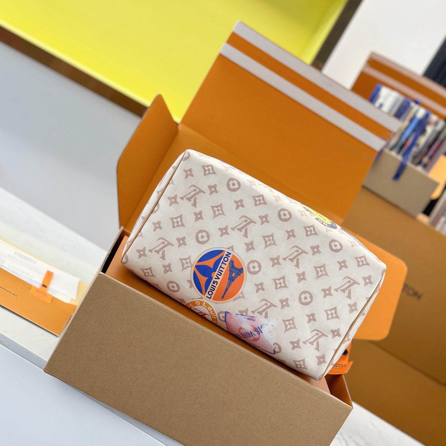 Louis Vuitton Speedy Soft 30 M14587 - DesignerGu