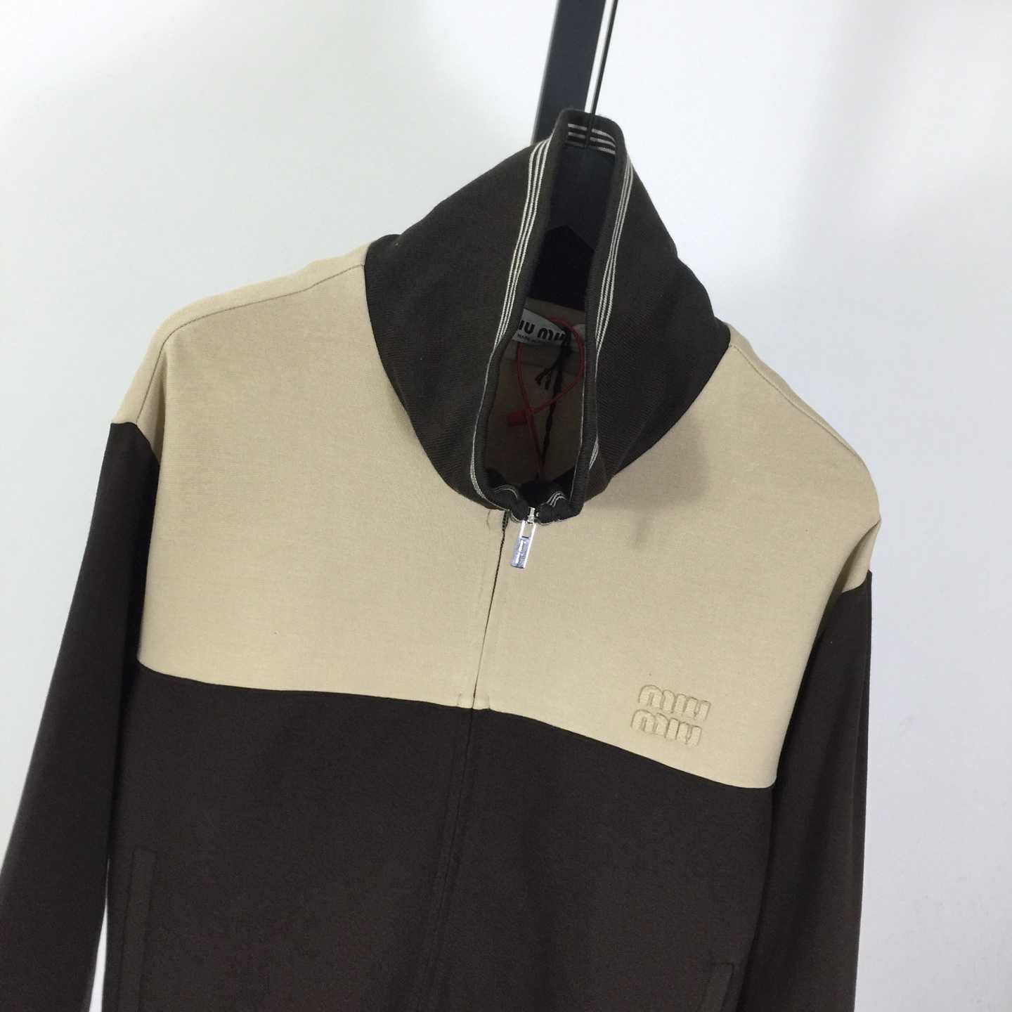 Miu Miu Zipper Sweatshirt - DesignerGu