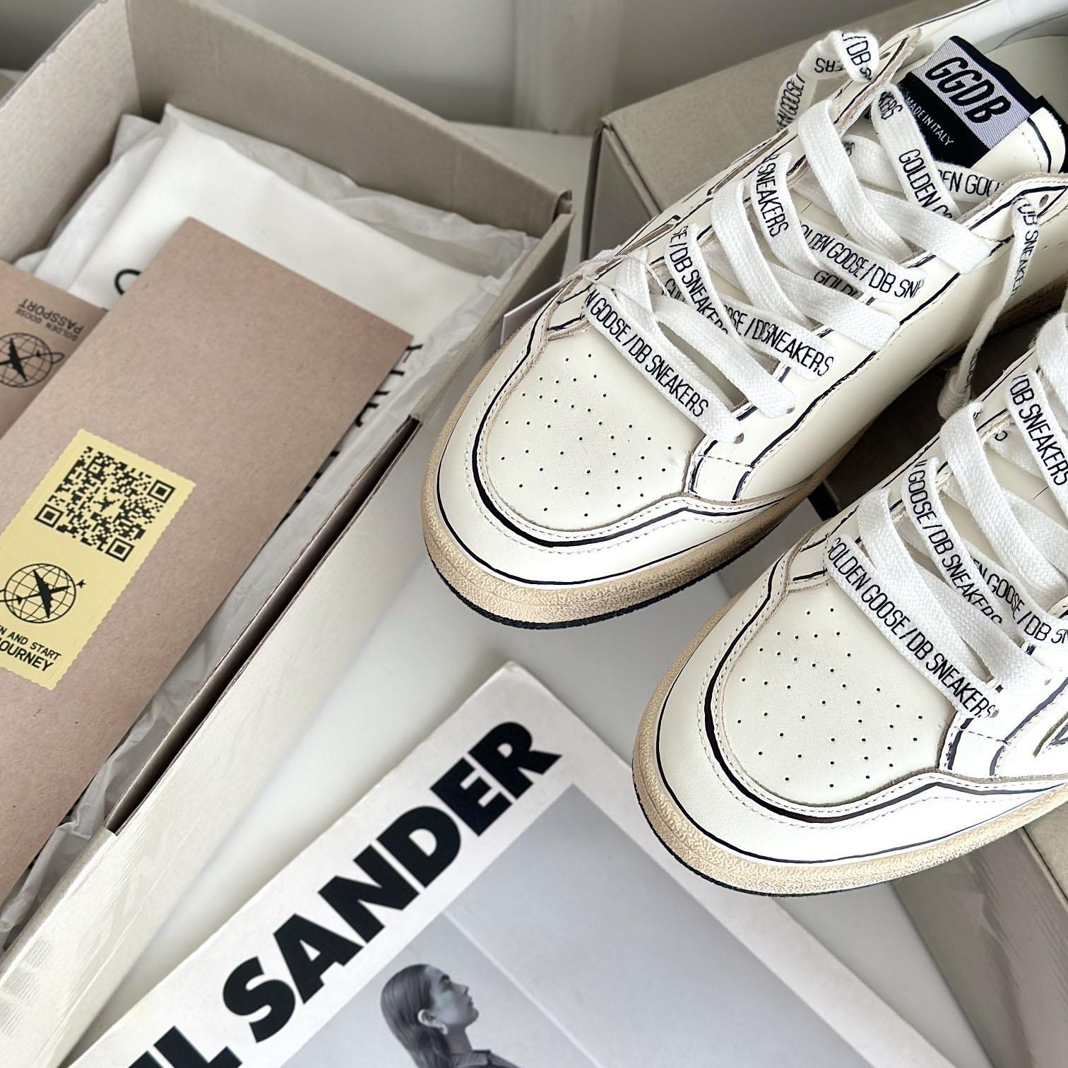 Golden Goose Ball-Star White Grafitti Star White Heel Tab #BEYONDESIRE - DesignerGu