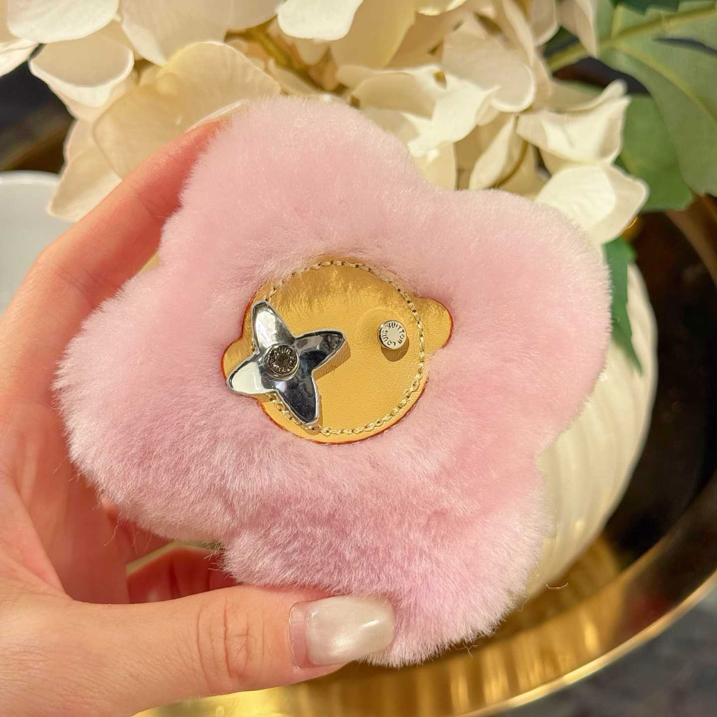 Louis Vuitton Vivienne Shearling Bag Charm   - DesignerGu