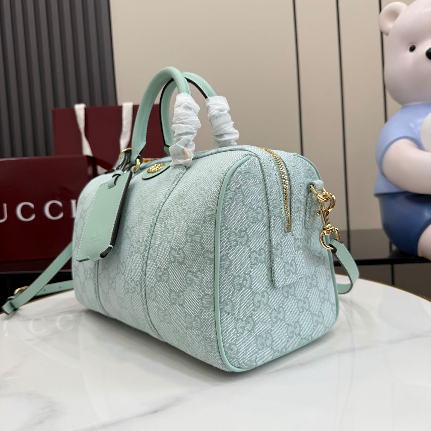 Gucci Ophidia Medium Boston Bag 857595 - DesignerGu