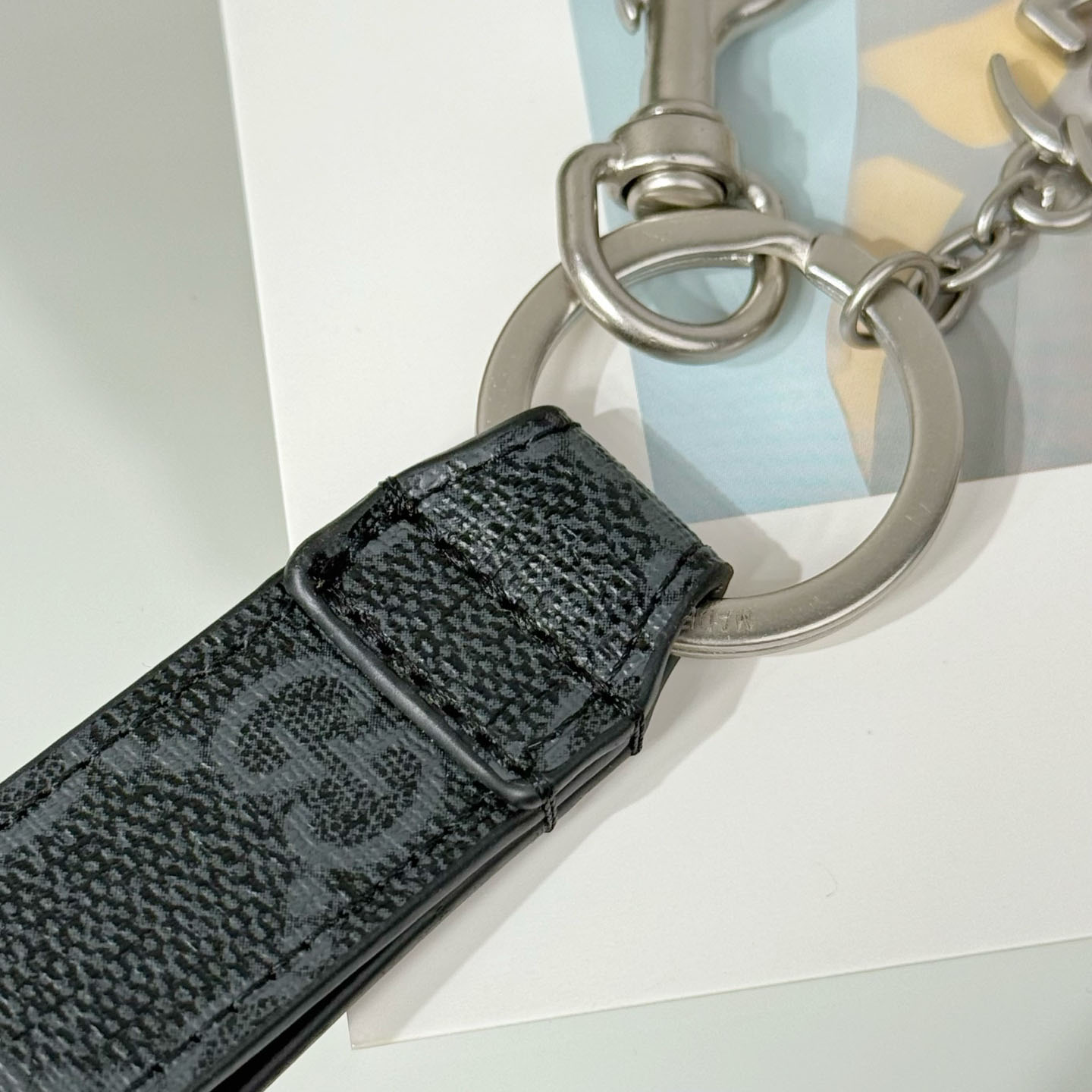 Gucci GG Keychain With Double G  - DesignerGu