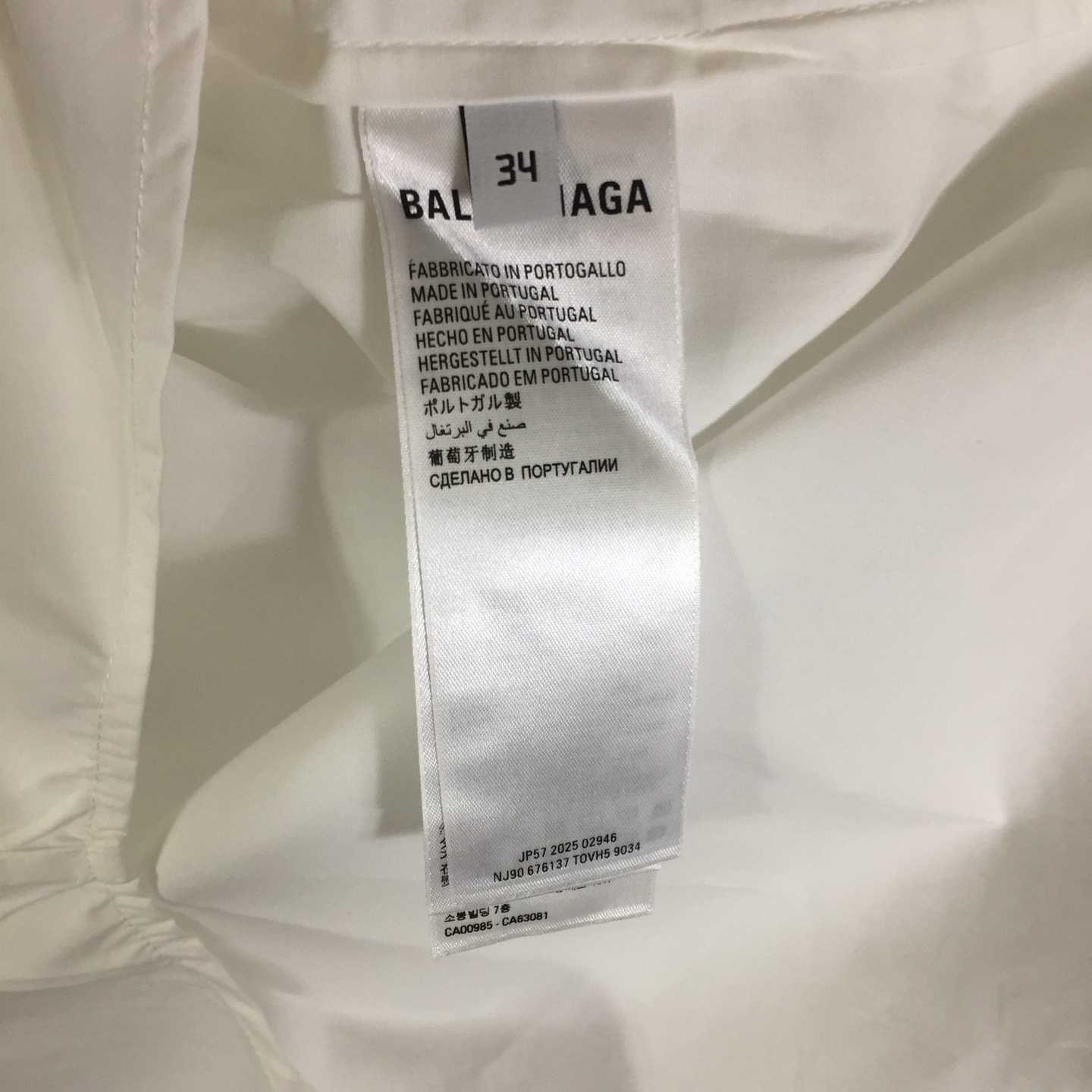 Balenciaga Large Fit Shirt - DesignerGu