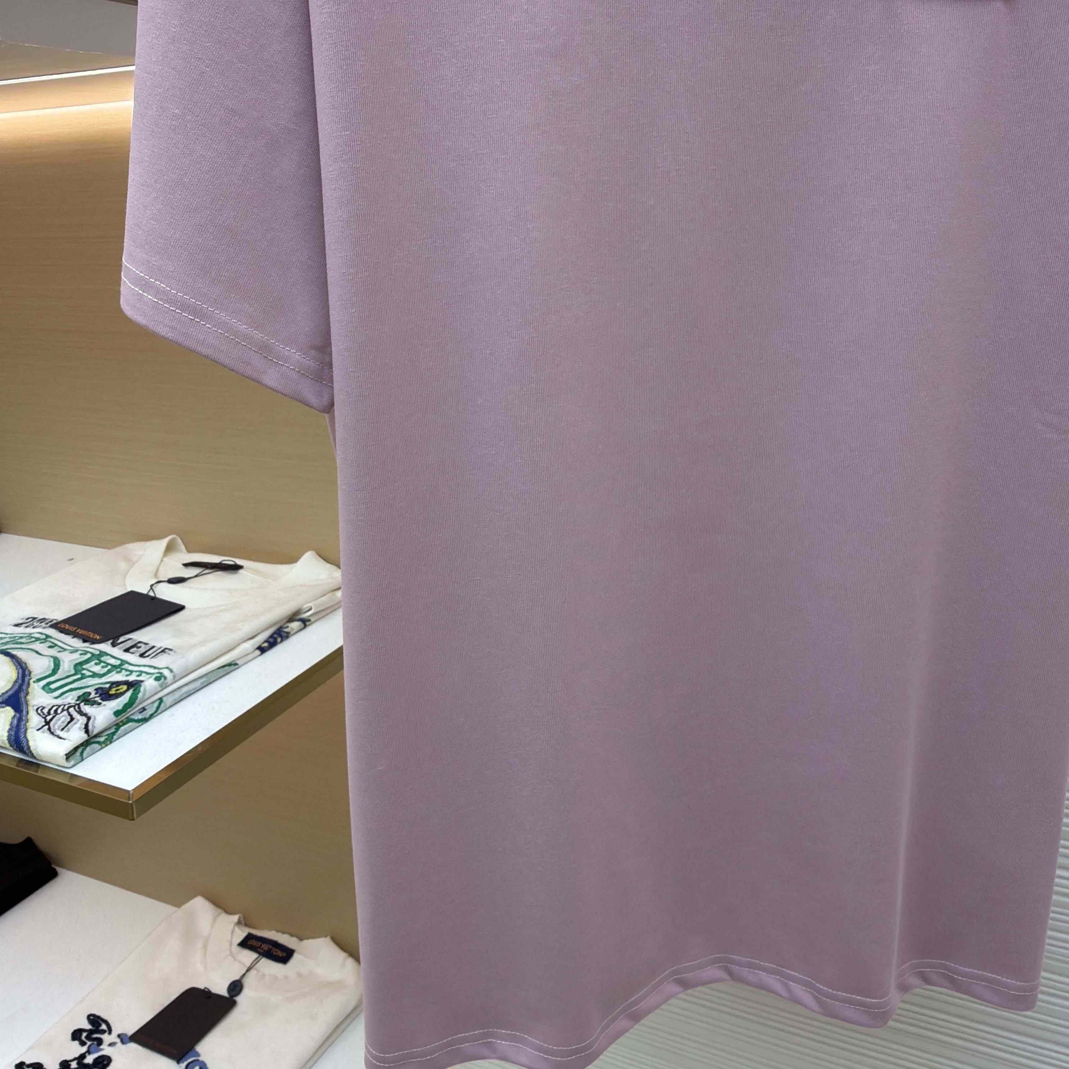 Louis Vuitton Vintage-Dyed Effect T-Shirt   1AJUCP - DesignerGu