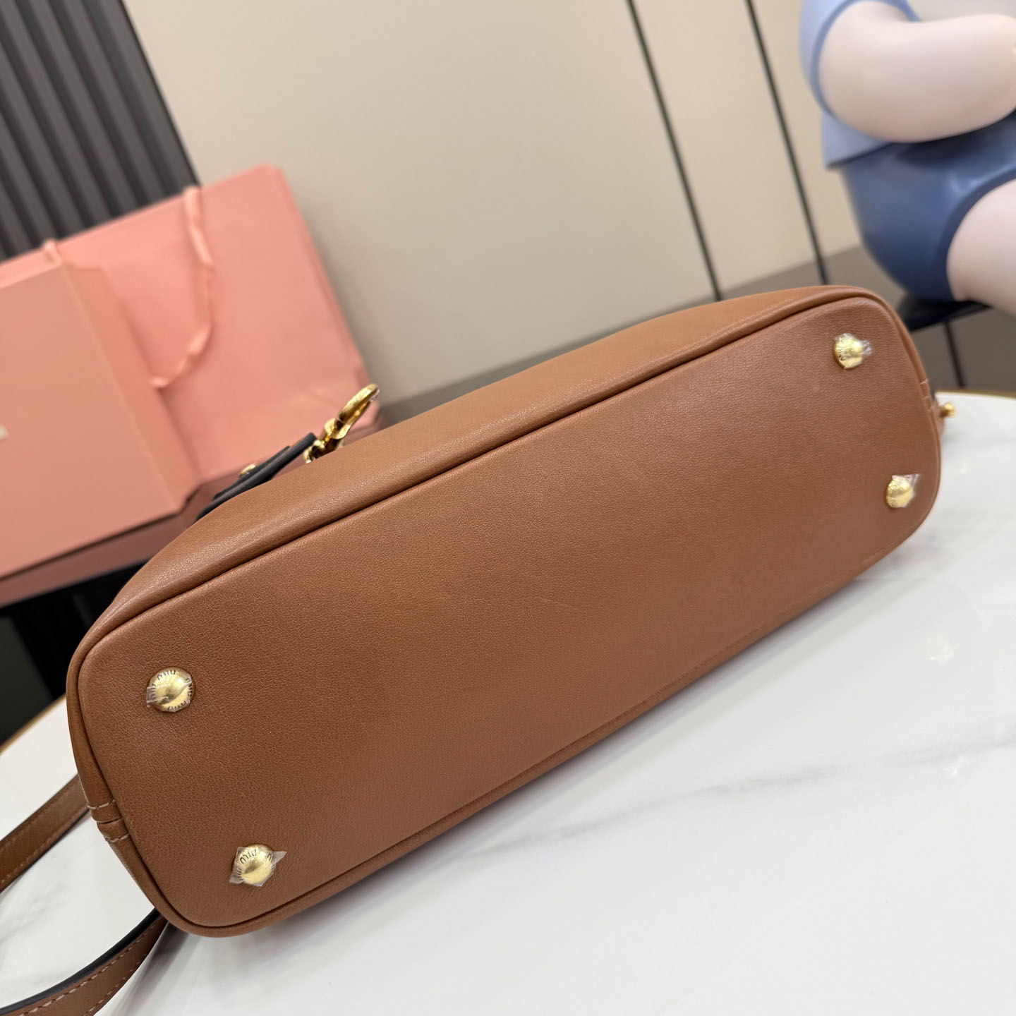 Miu Miu Aventure Nappa Leather Bag 5BA292 - DesignerGu