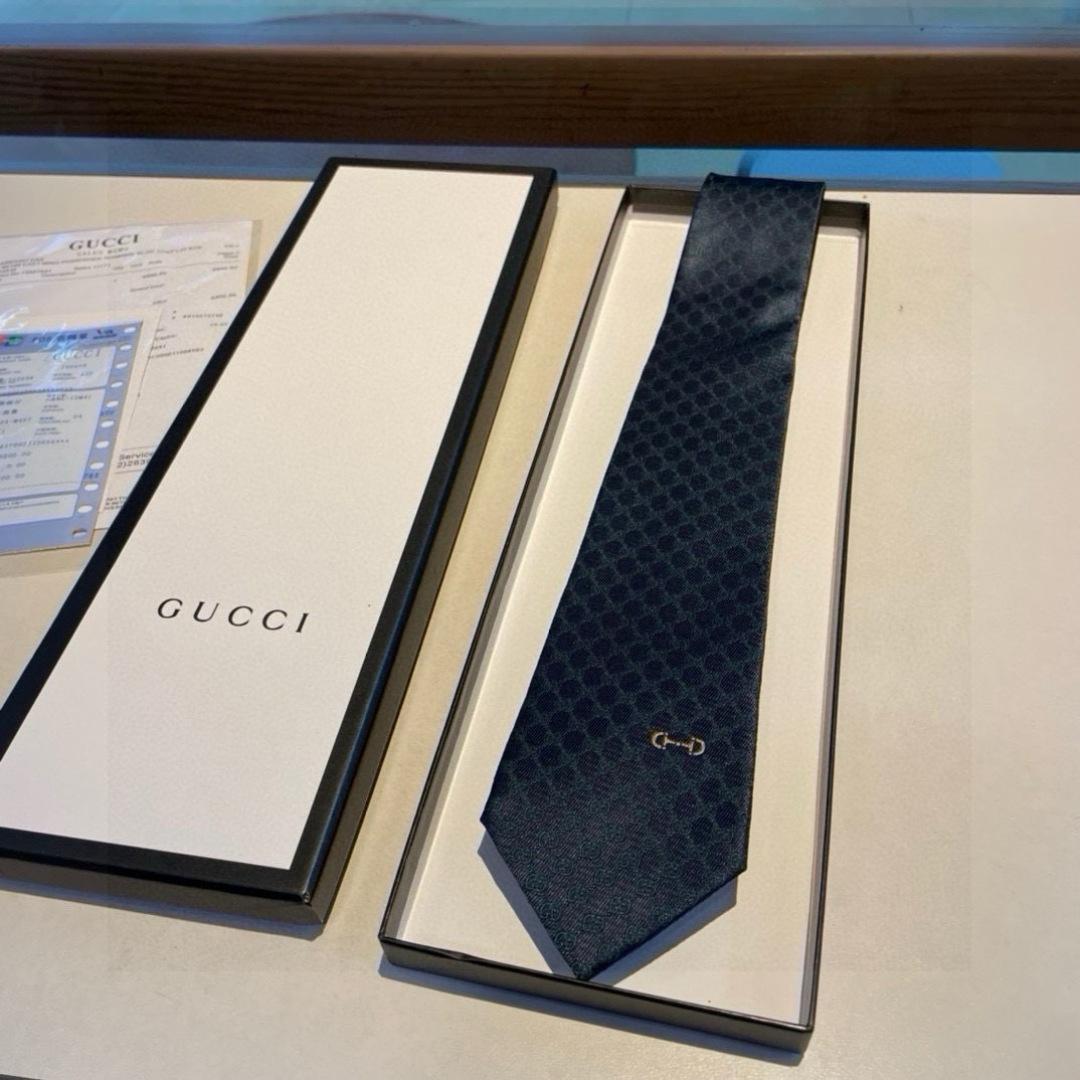 Gucci GG Silk Jacquard Tie - DesignerGu
