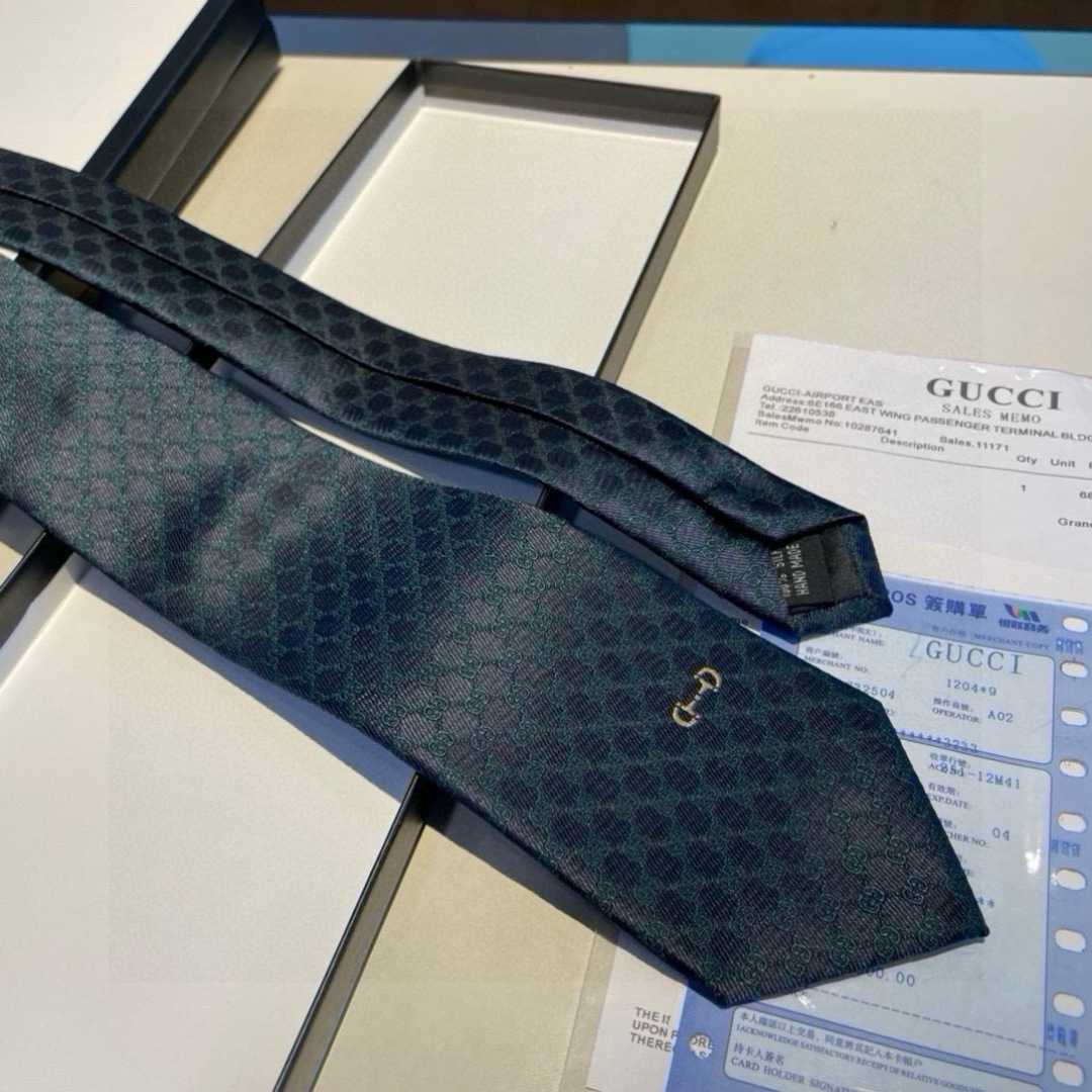 Gucci GG Silk Jacquard Tie - DesignerGu