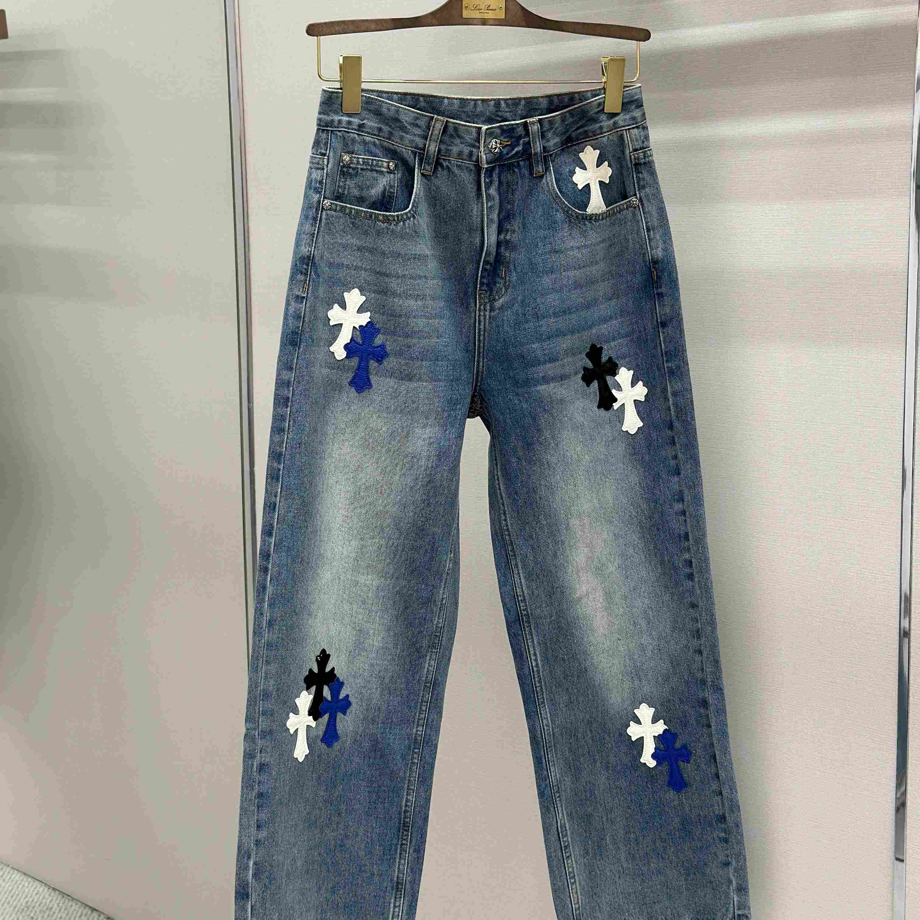 Chrome Hearts Jeans - DesignerGu