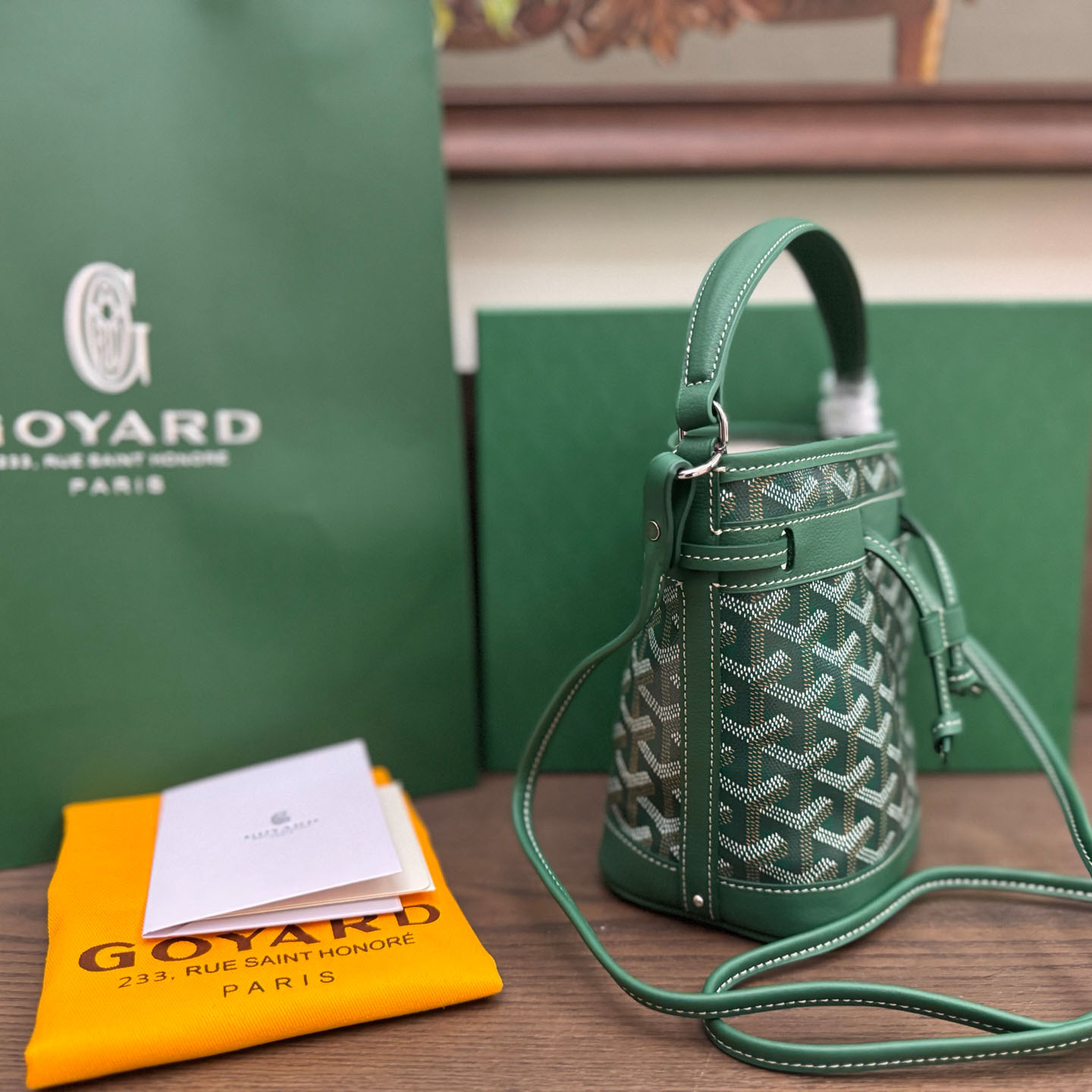 Goyard Petit Flot Mini Bucket Bag - DesignerGu