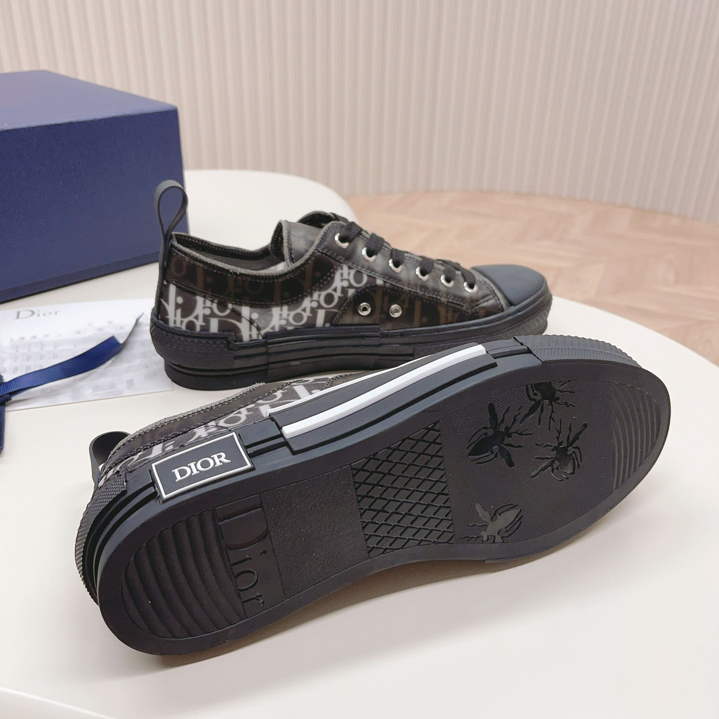 Dior B23 Low 'Dior Oblique - Black' - DesignerGu