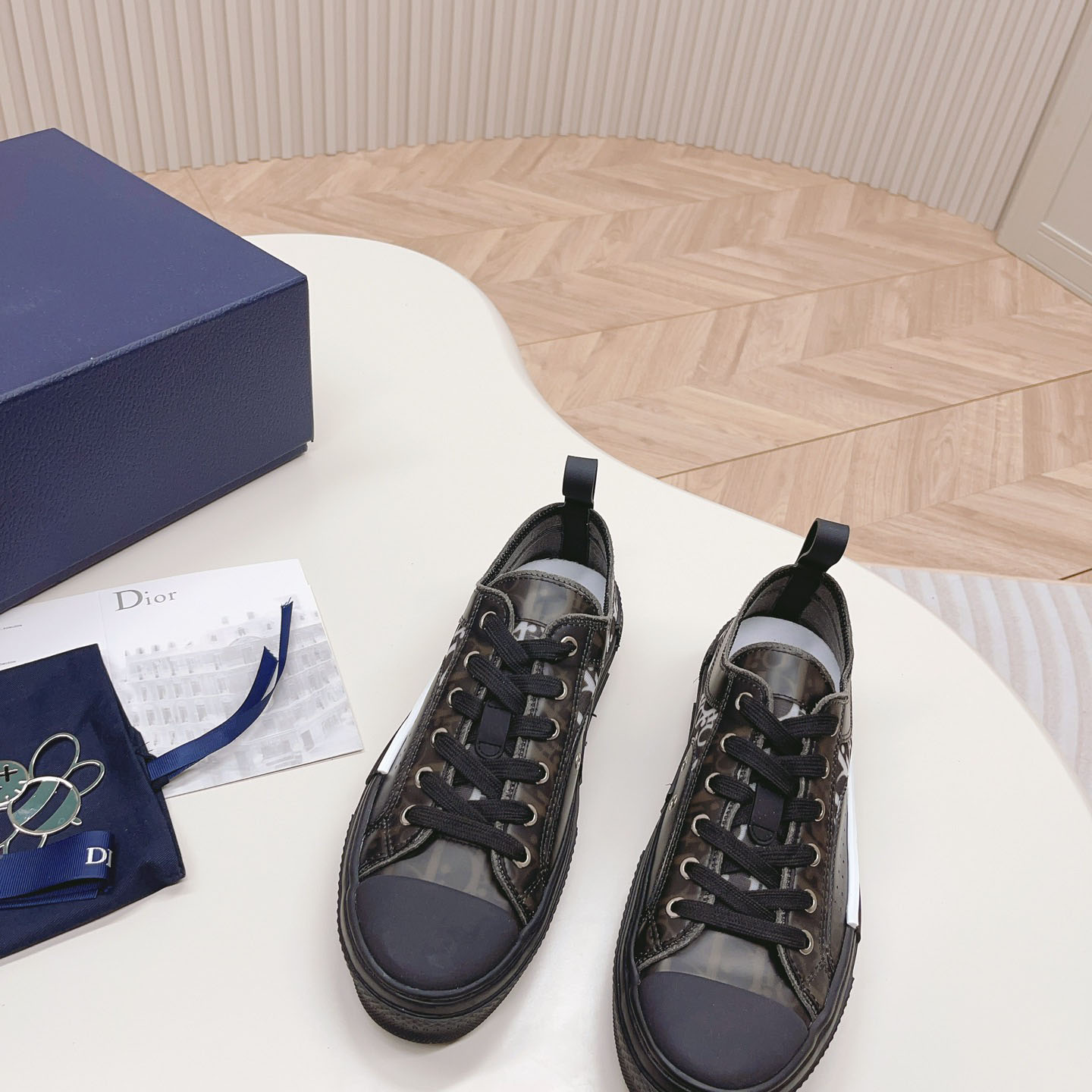 Dior B23 Low 'Dior Oblique - Black' - DesignerGu