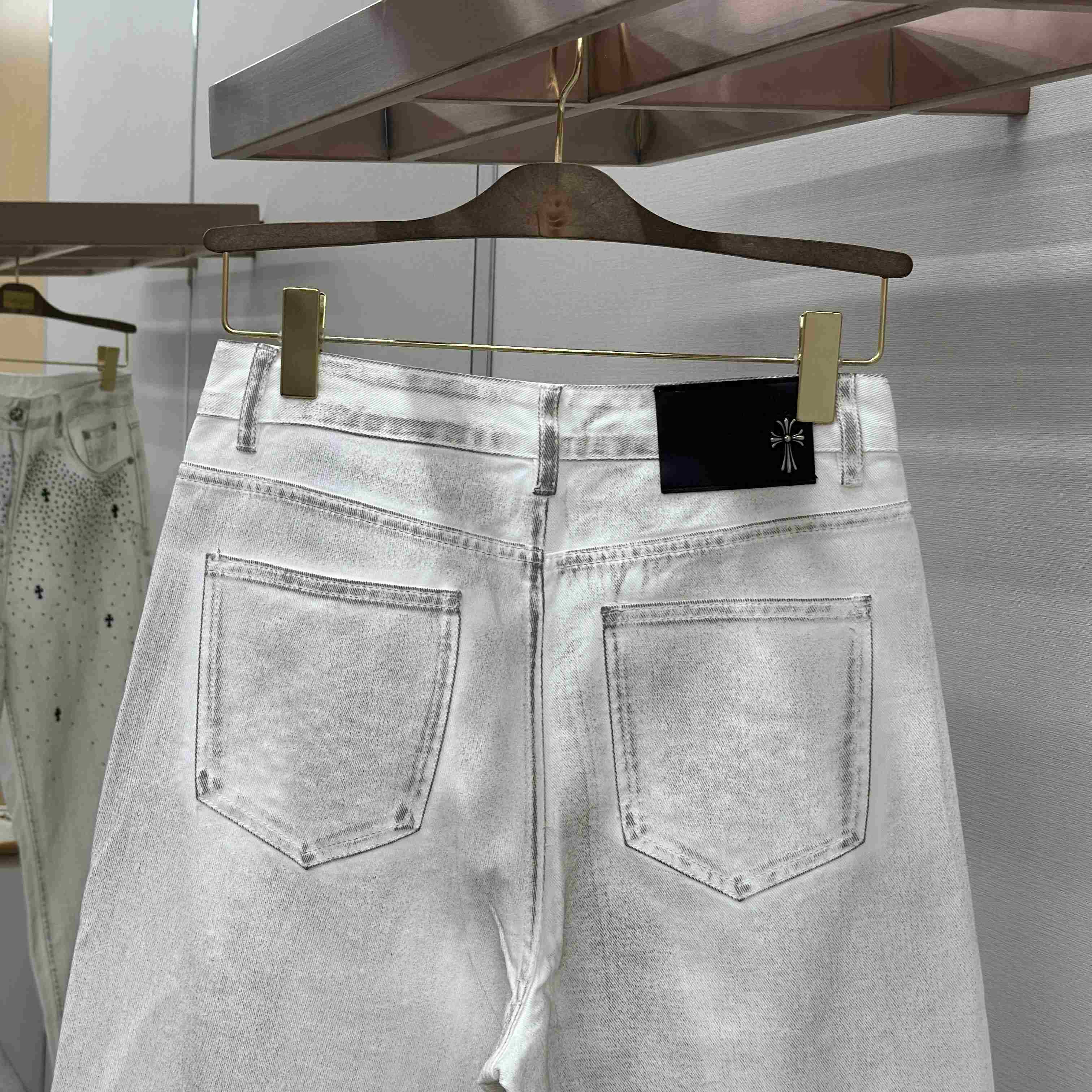 Chrome Hearts Jeans - DesignerGu