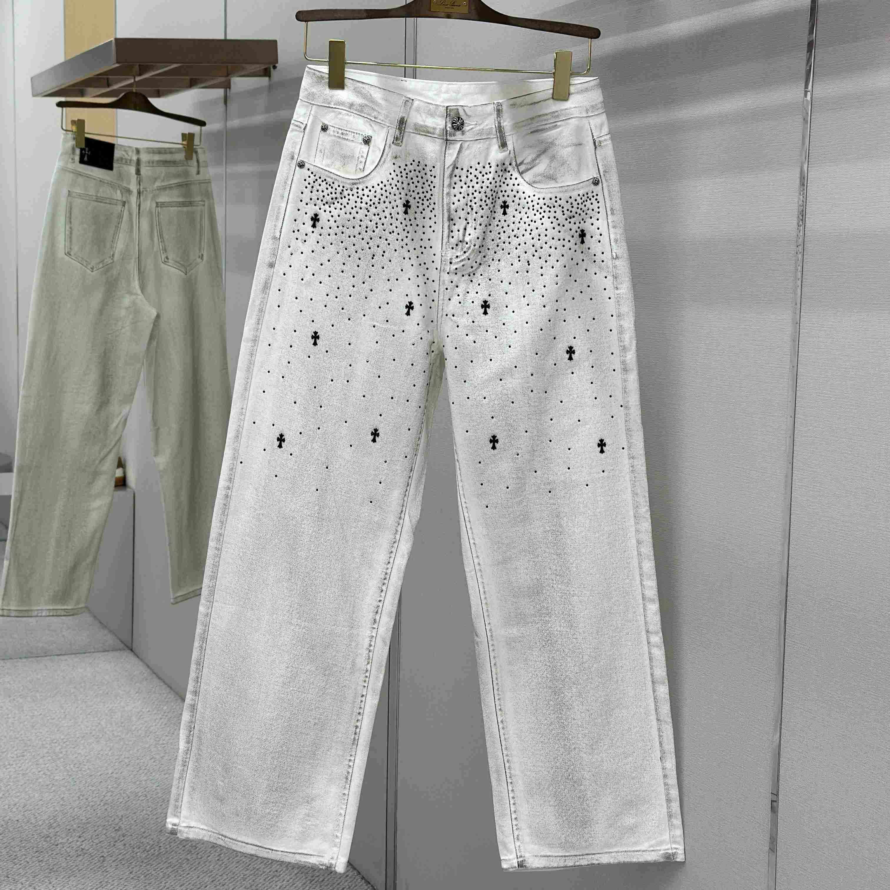 Chrome Hearts Jeans - DesignerGu