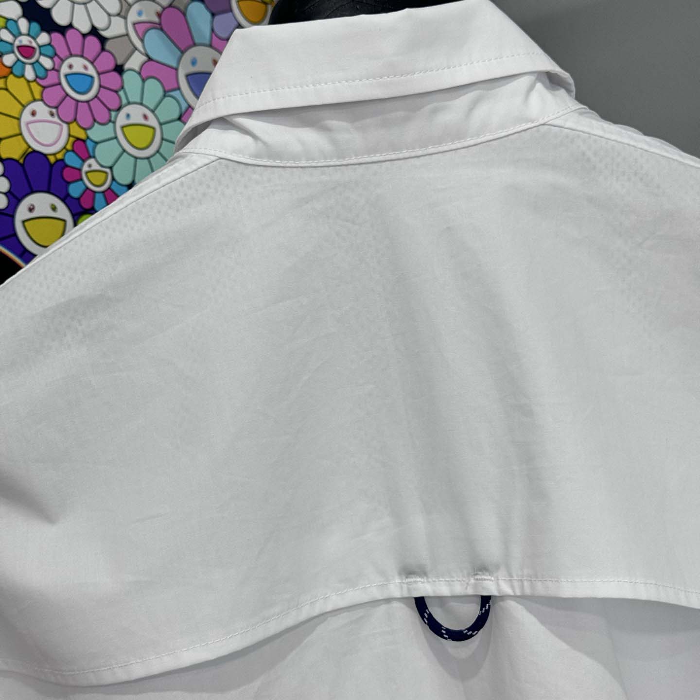 Miu Miu Logo-embroidered Cropped Poplin Shirt - DesignerGu