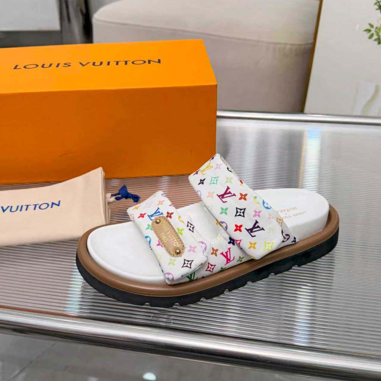 Louis Vuitton LV x TM Pool Pillow Comfort Mule   1AJNEW - DesignerGu