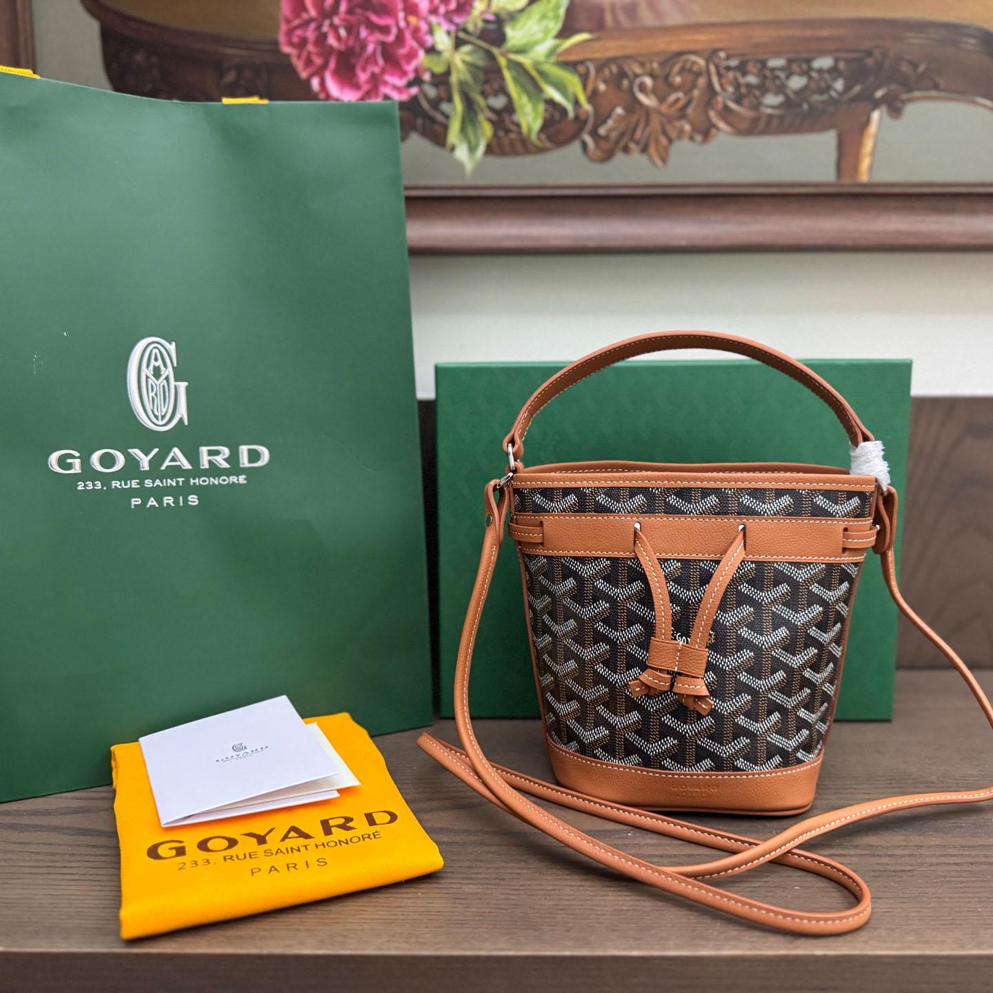 Goyard Petit Flot Mini Bucket Bag - DesignerGu