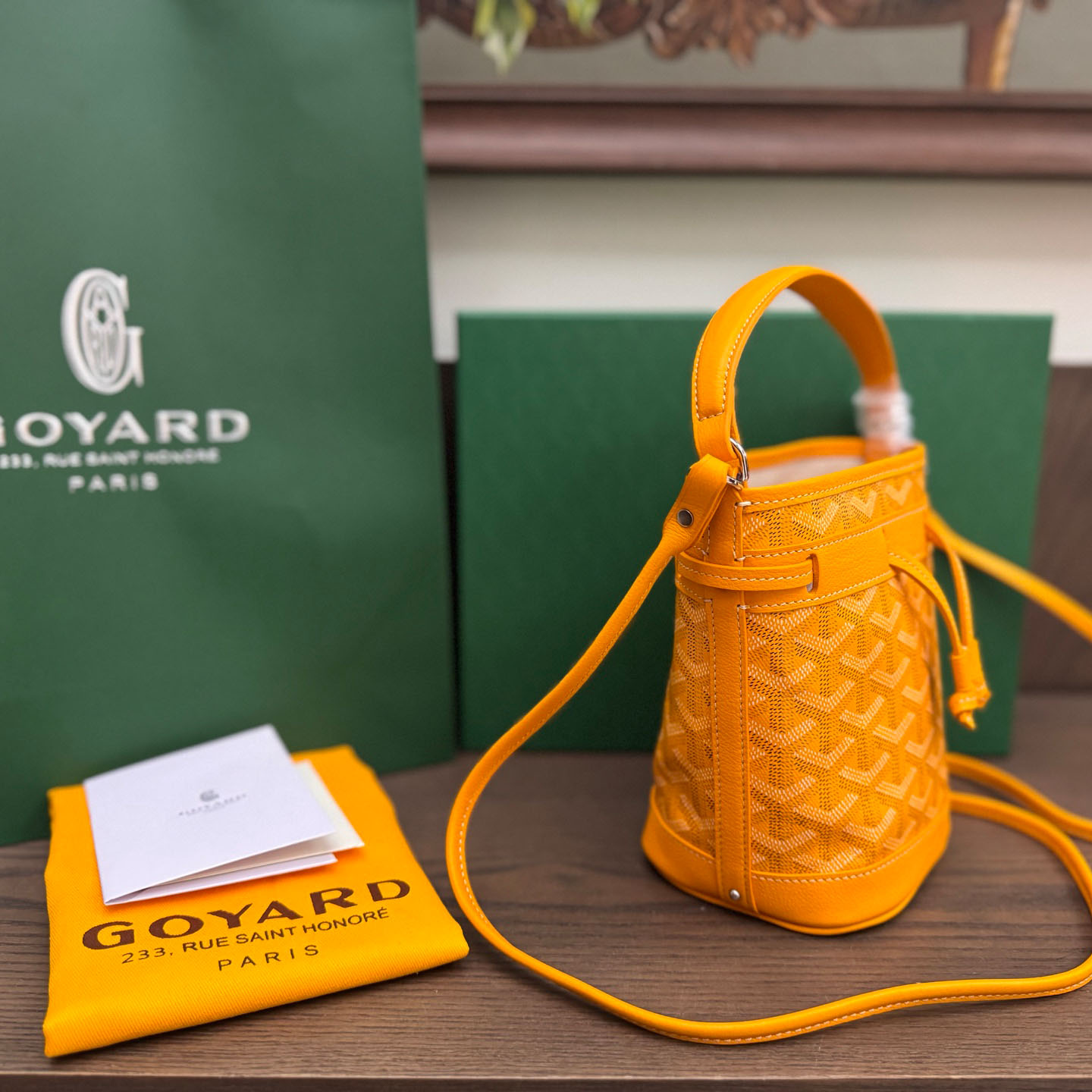 Goyard Petit Flot Mini Bucket Bag - DesignerGu