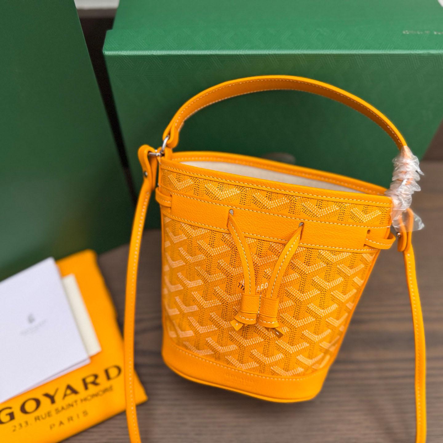 Goyard Petit Flot Mini Bucket Bag - DesignerGu