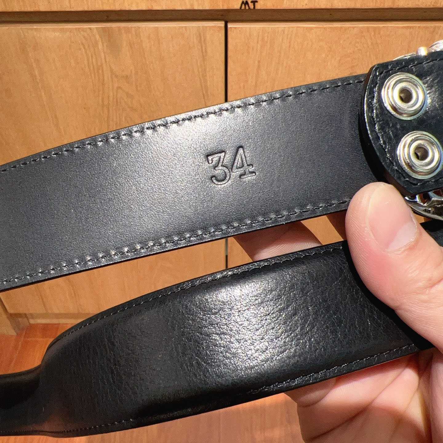 Chrome Hearts Leather Belt   - DesignerGu