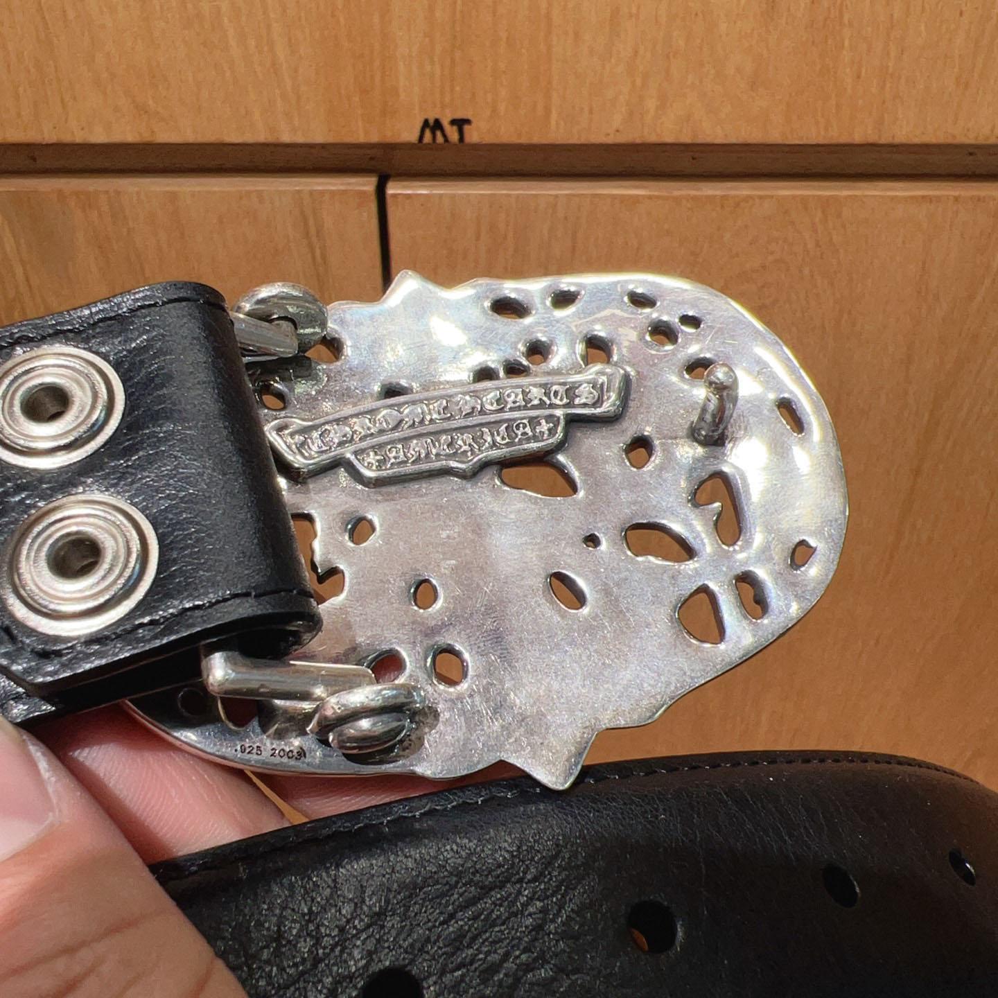 Chrome Hearts Leather Belt   - DesignerGu