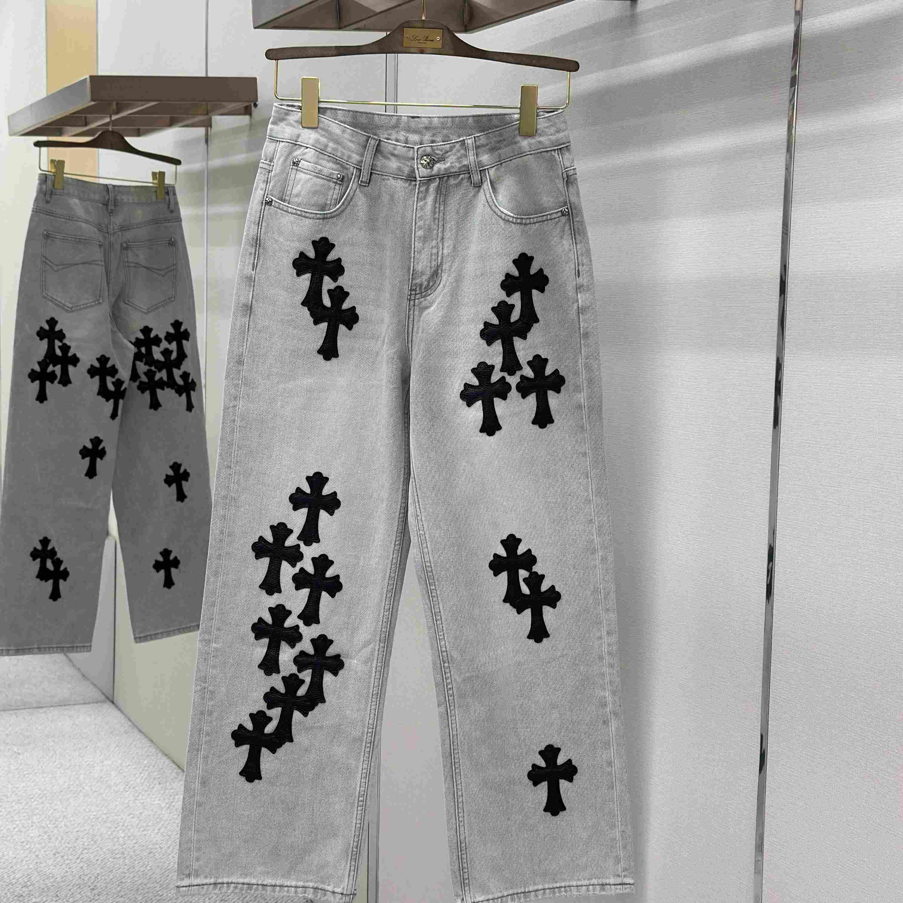 Chrome Hearts Jeans - DesignerGu