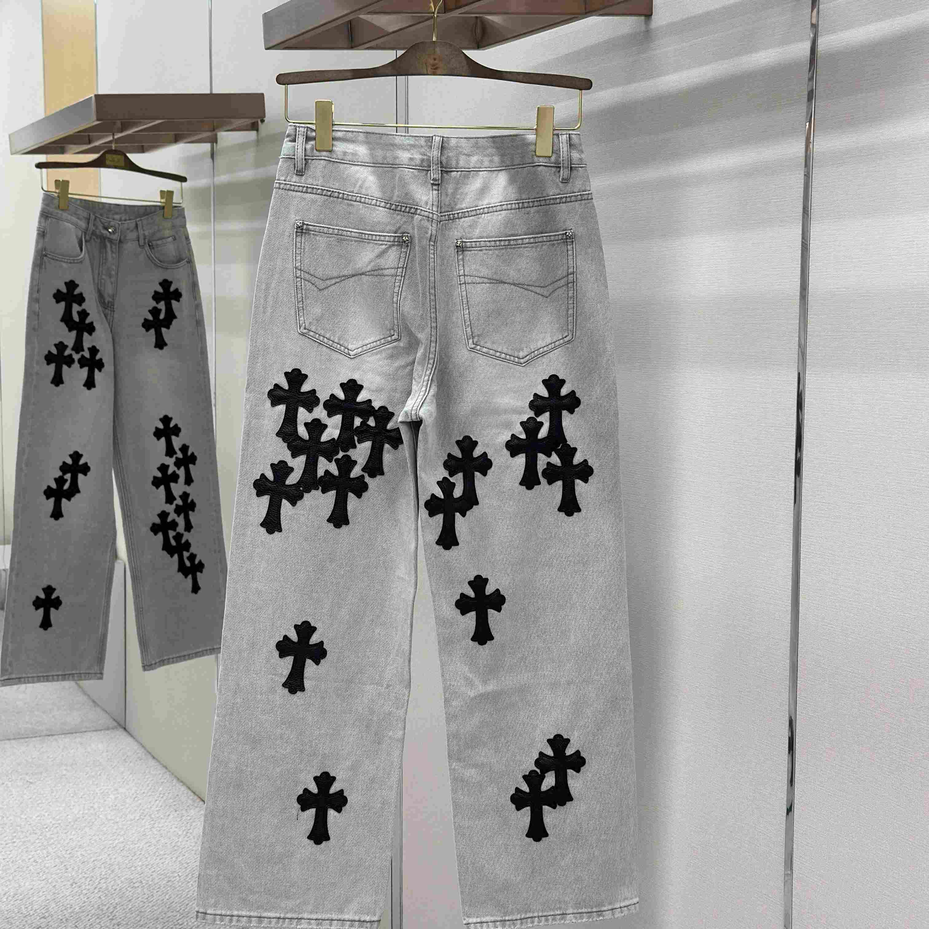 Chrome Hearts Jeans - DesignerGu