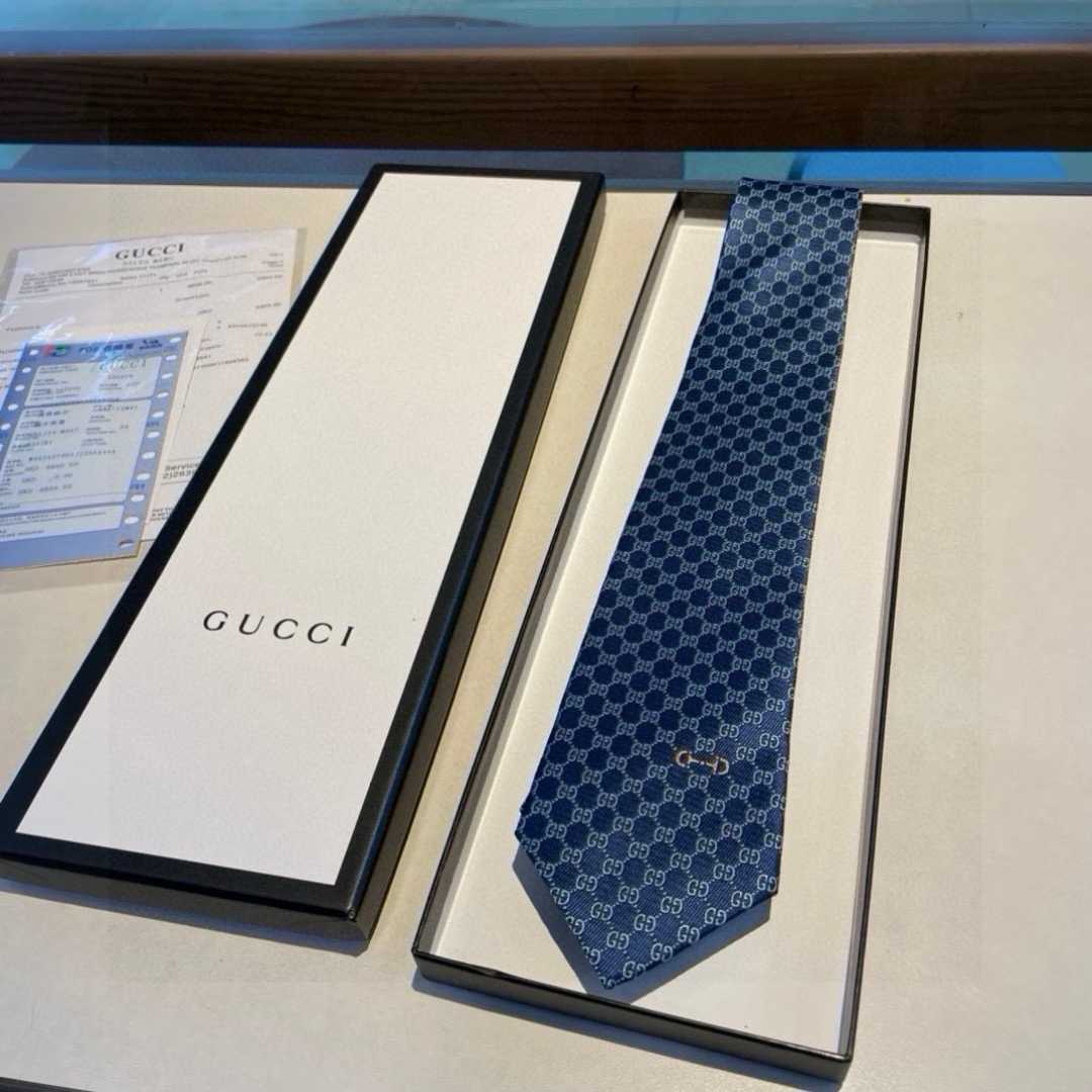 Gucci GG Silk Jacquard Tie - DesignerGu