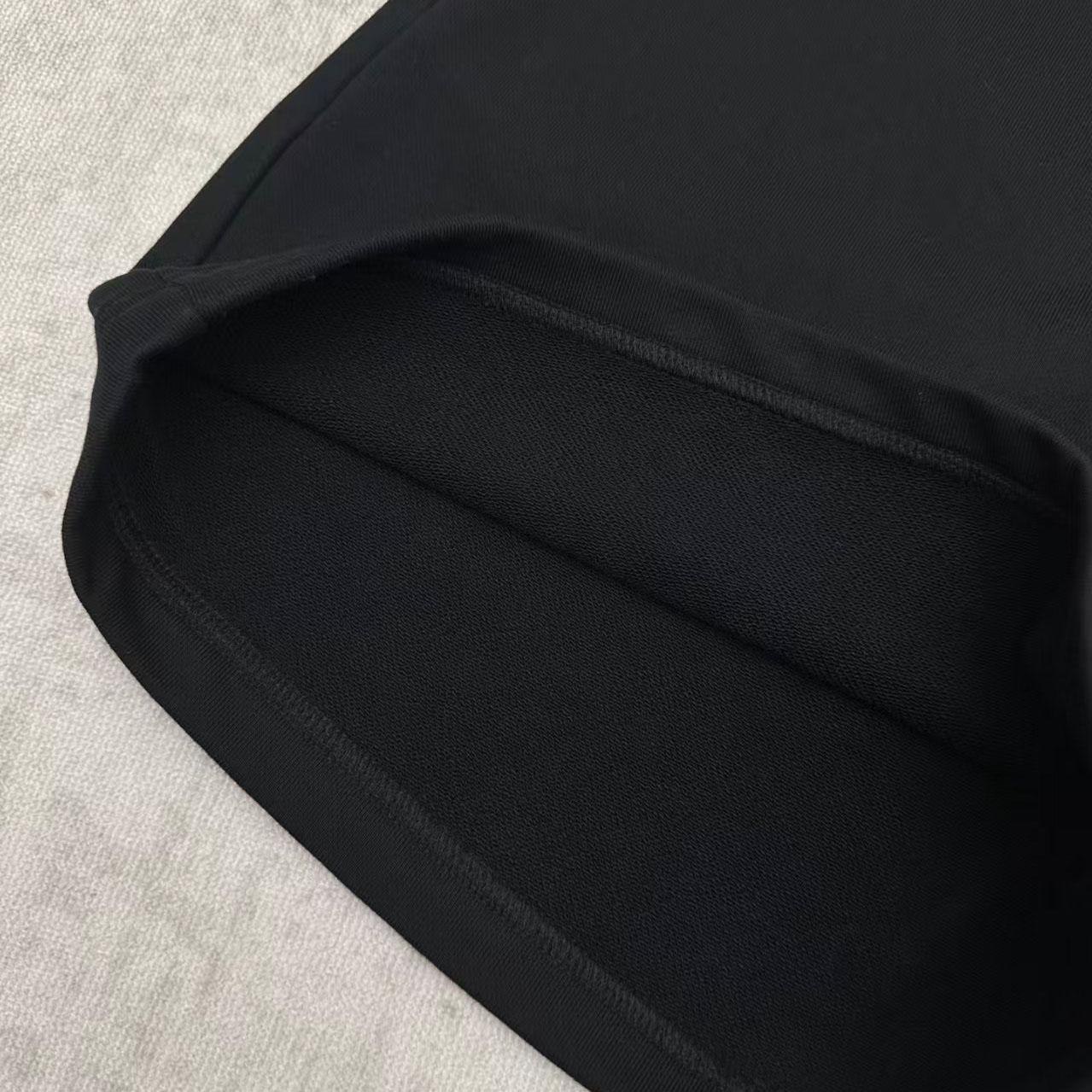 Balenciaga Political Campaign Sweat Shorts In Black - DesignerGu