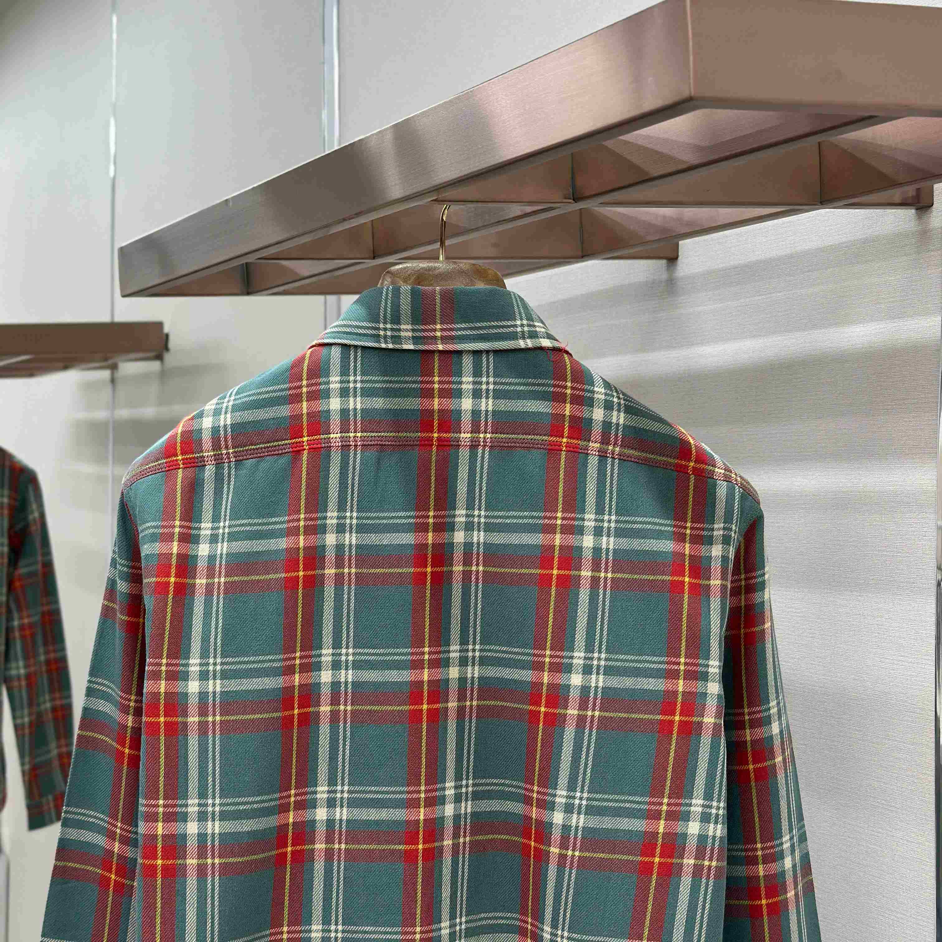  Ralph Lauren Classic Fit Plaid Flannel Workshirt - DesignerGu