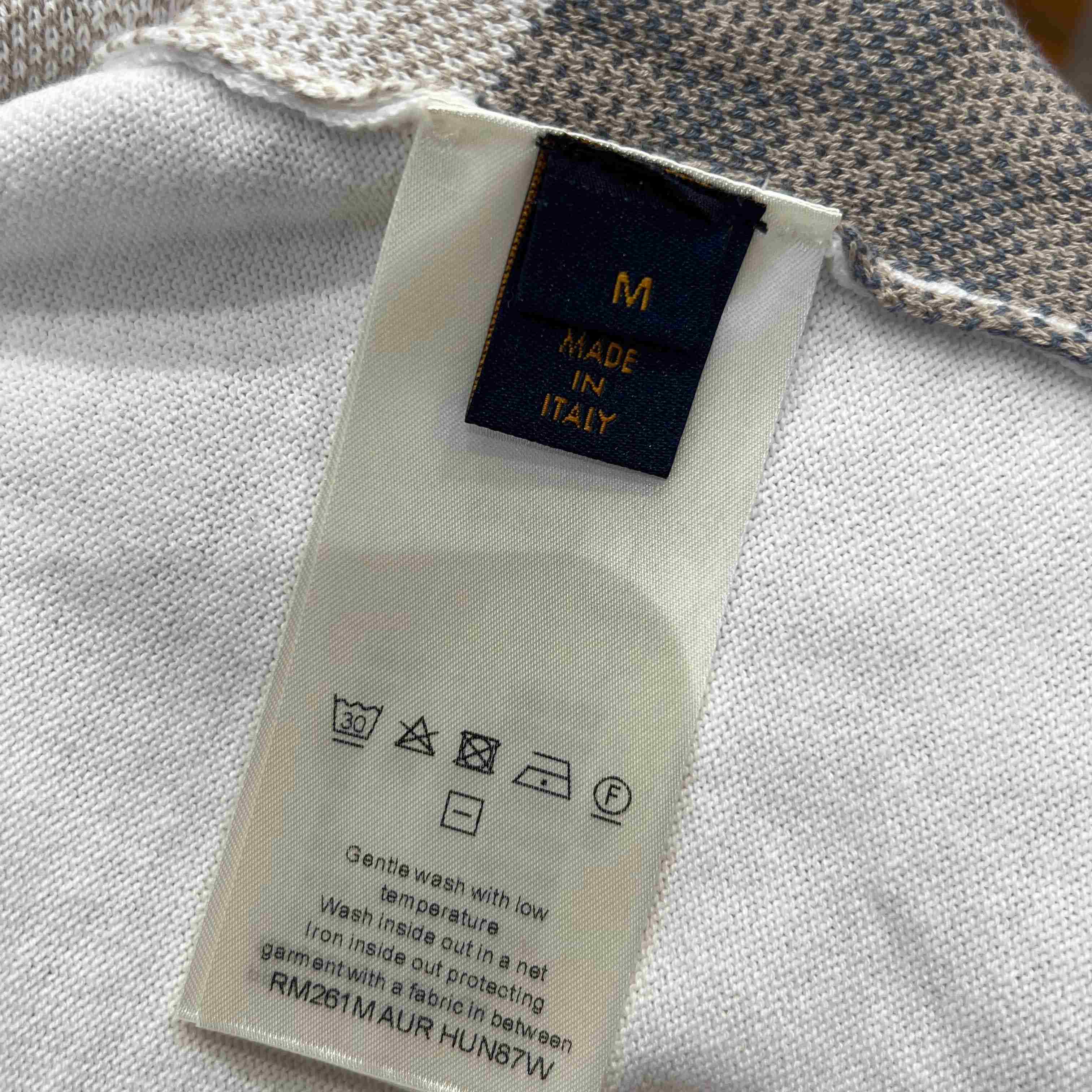 Louis Vuitton Graphic Jacquard Short-Sleeved Shirt 1AJTVO - DesignerGu