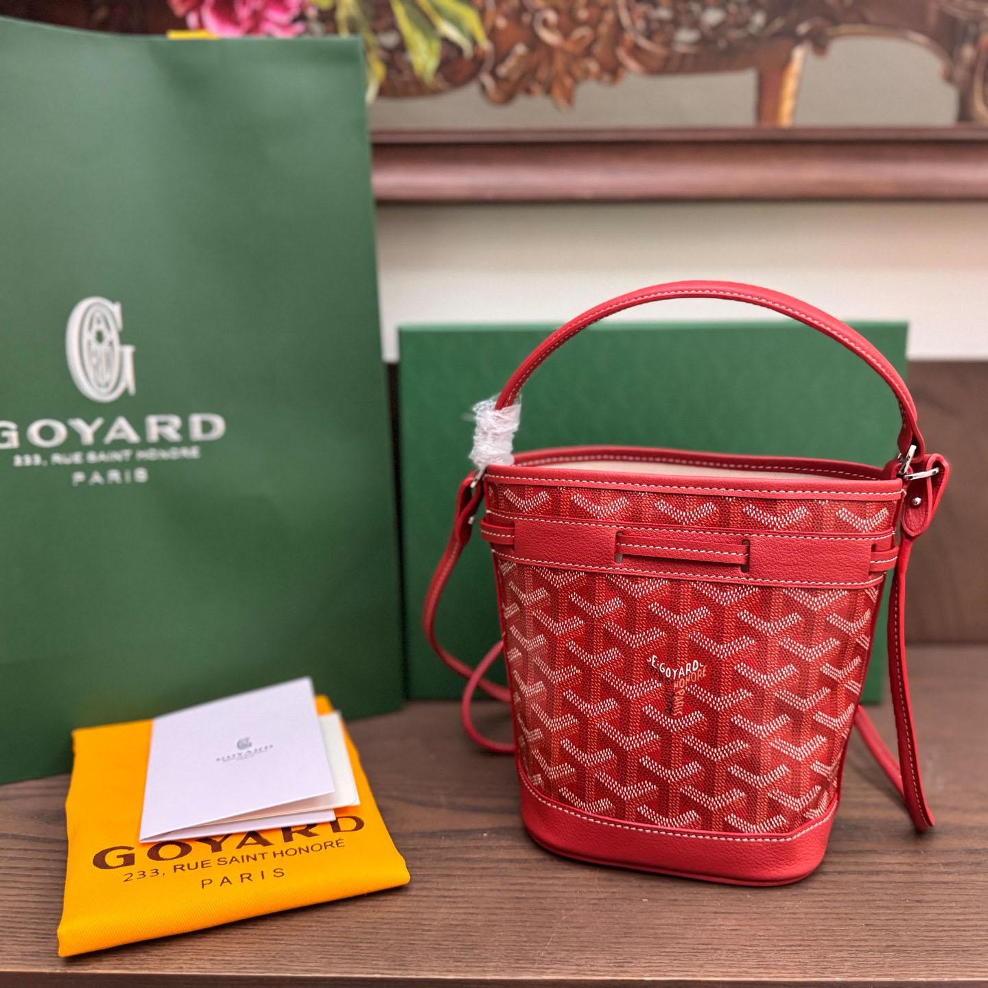 Goyard Petit Flot Mini Bucket Bag - DesignerGu