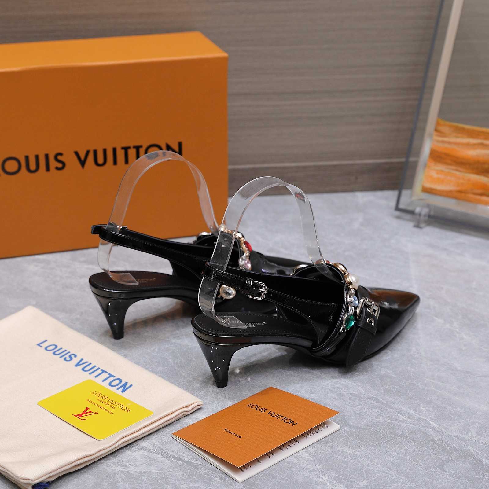 Louis Vuitton LV Vibe Slingback Pump   1AIT25 - DesignerGu