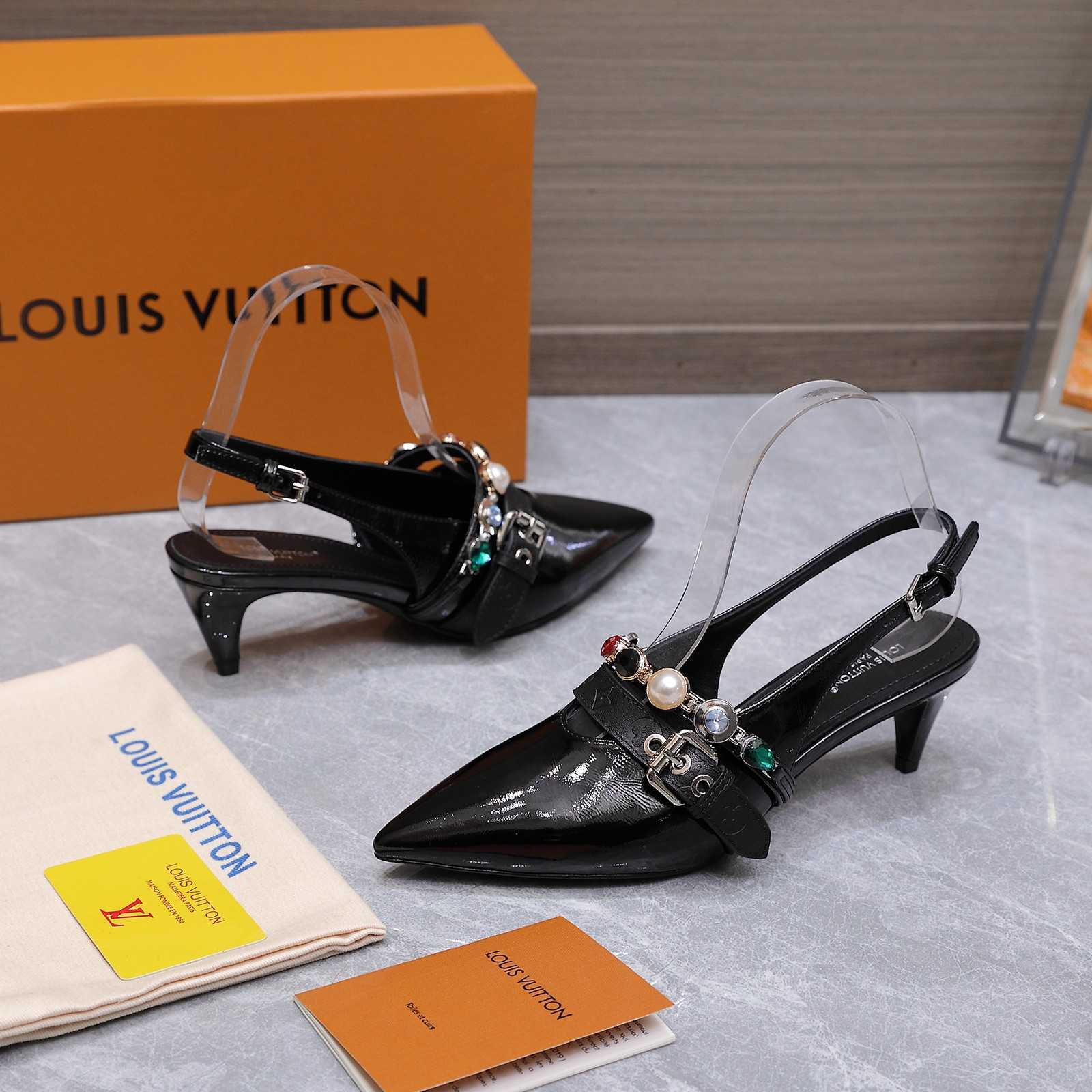 Louis Vuitton LV Vibe Slingback Pump   1AIT25 - DesignerGu