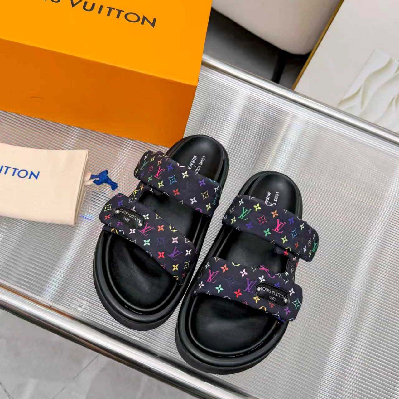 Louis Vuitton LV x TM Pool Pillow Comfort Mule   1AJLGU - DesignerGu