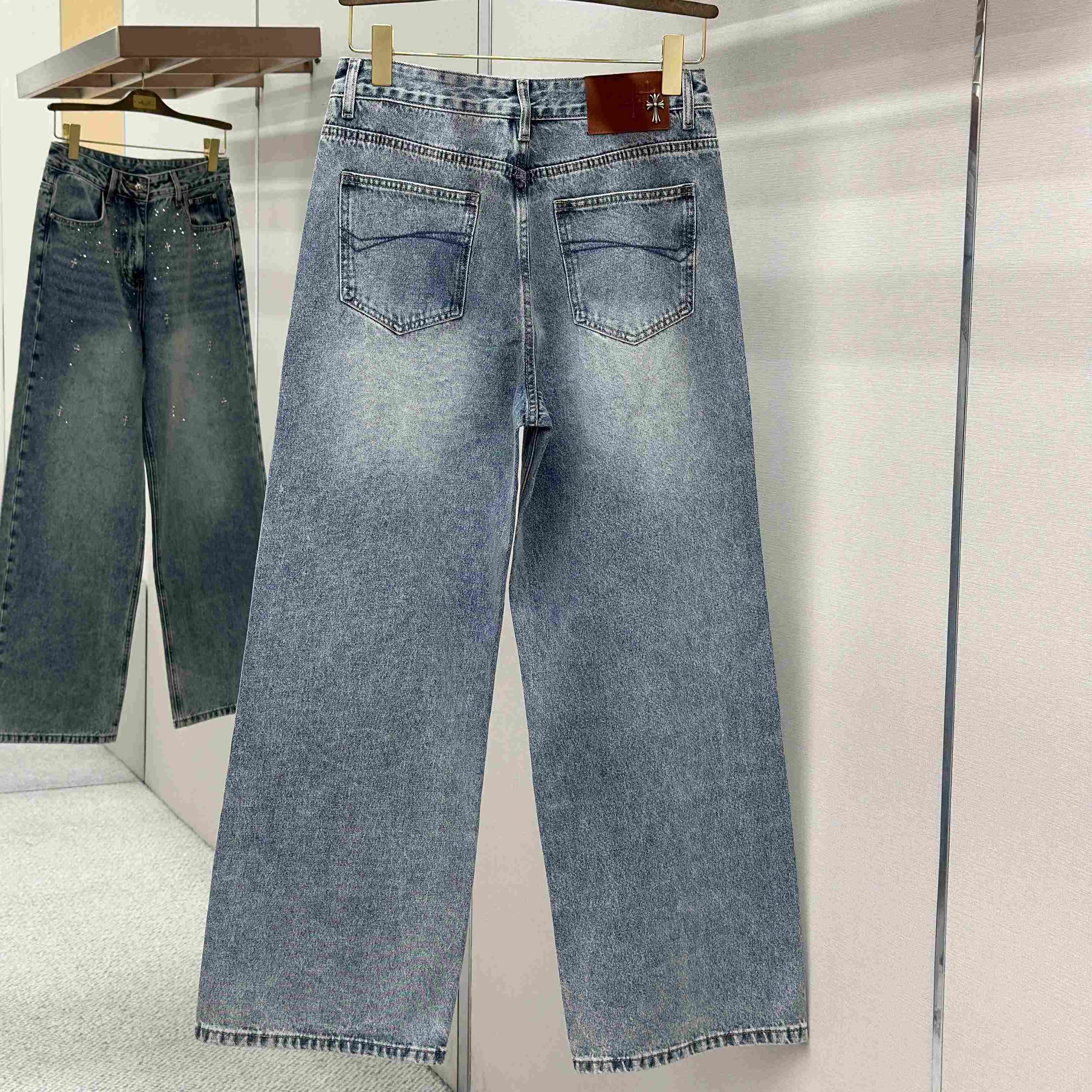 Chrome Hearts Jeans - DesignerGu