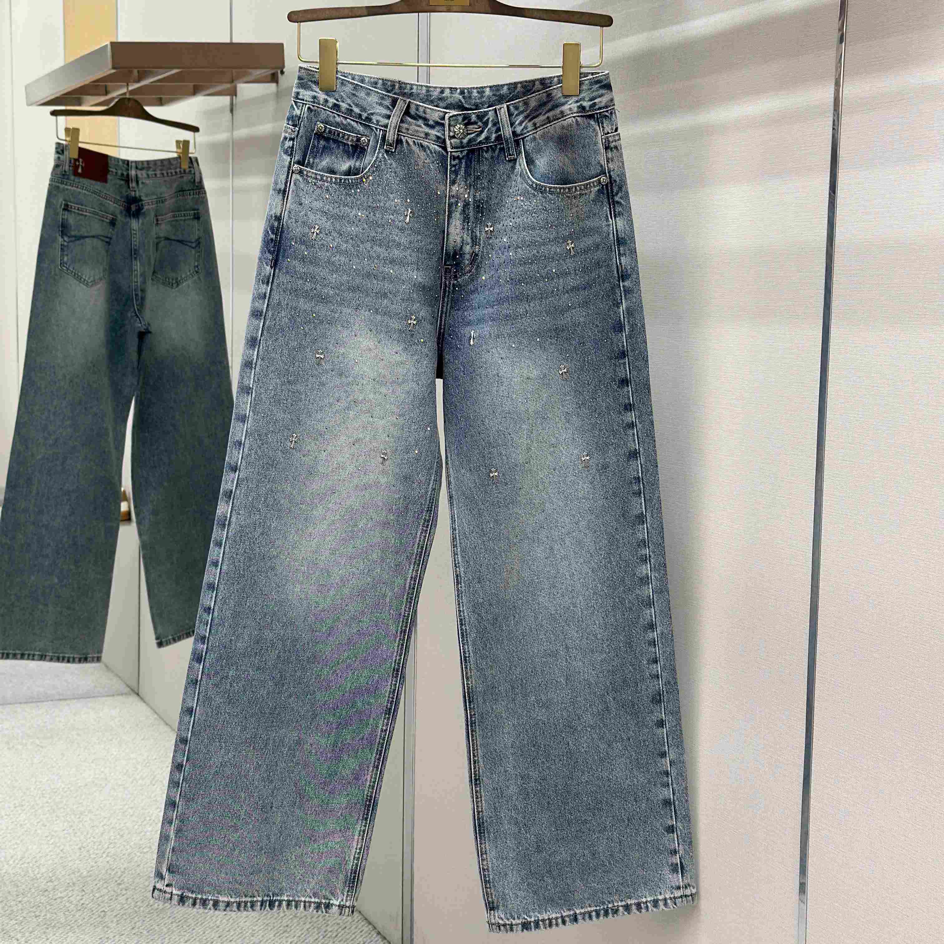 Chrome Hearts Jeans - DesignerGu