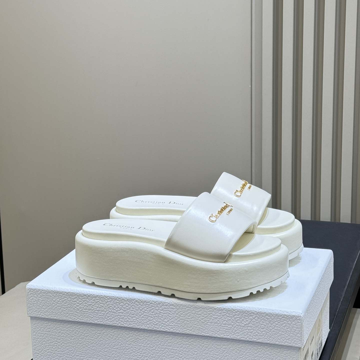 Dior D-Lane Platform Slide - DesignerGu