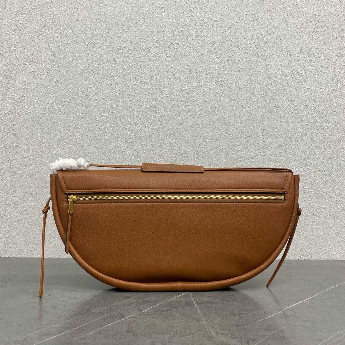 Celine HALFMOON SOFT TRIOMPHE BAG IN SUPPLE SHINY LAMBSKIN - DesignerGu