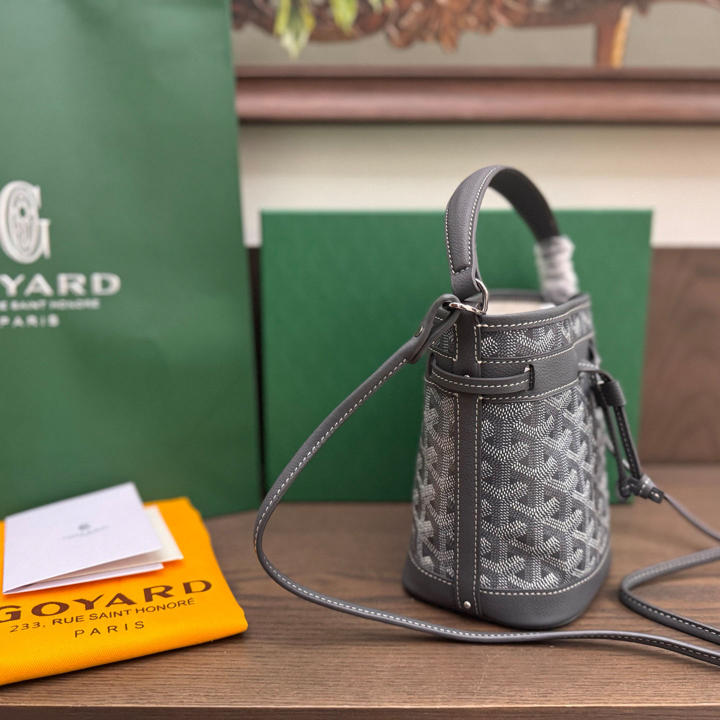 Goyard Petit Flot Mini Bucket Bag - DesignerGu