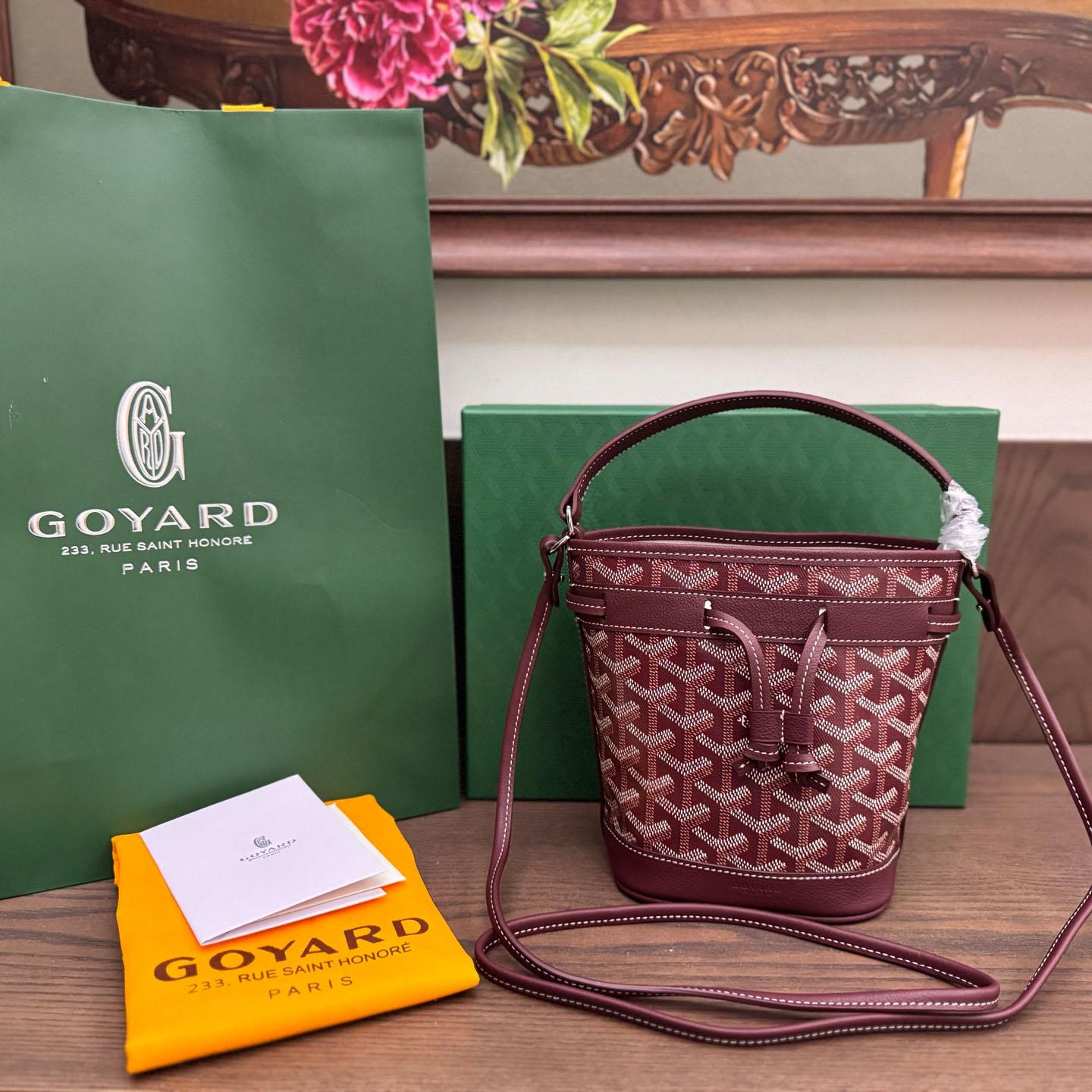 Goyard Petit Flot Mini Bucket Bag - DesignerGu