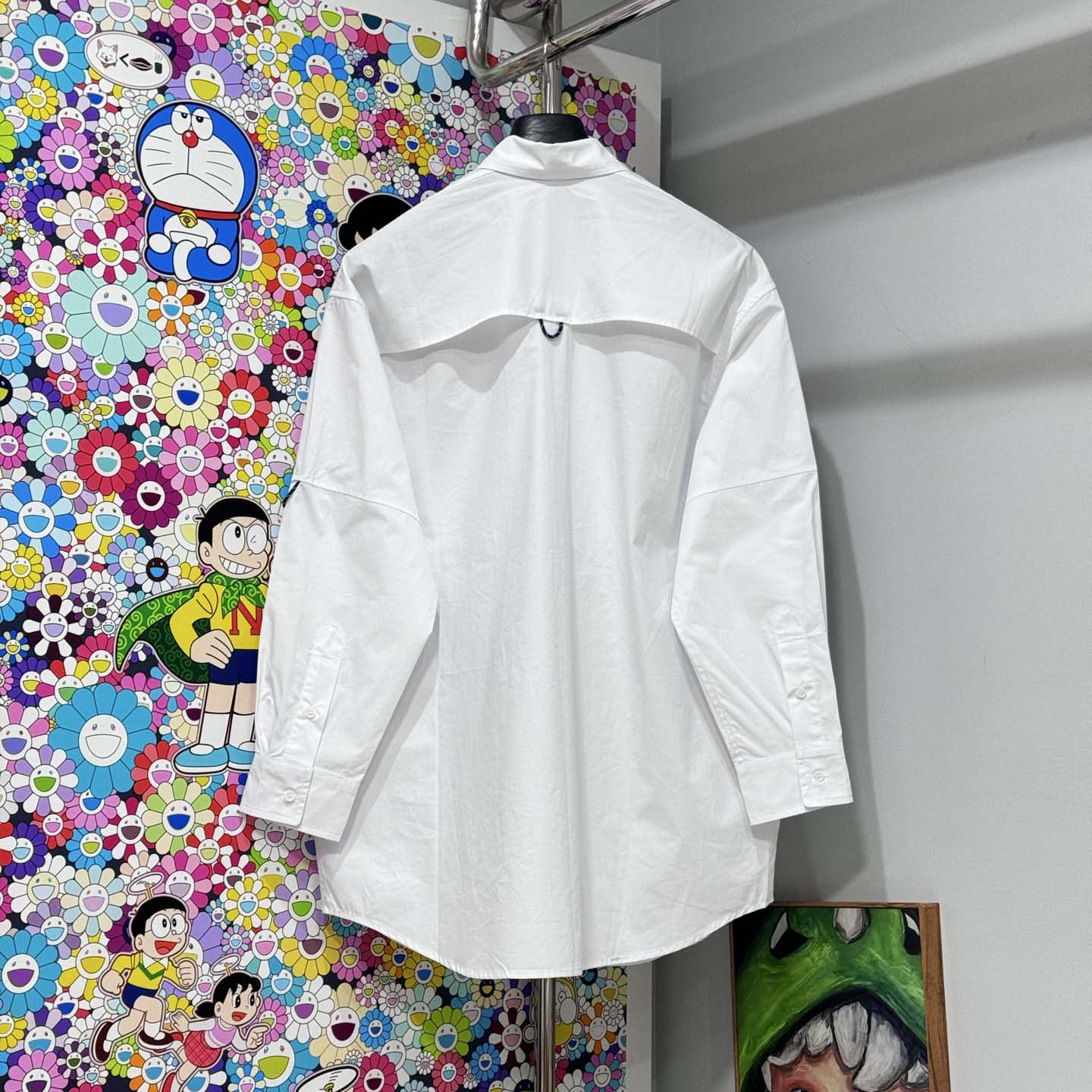 Miu Miu Poplin Shirt-dress - DesignerGu
