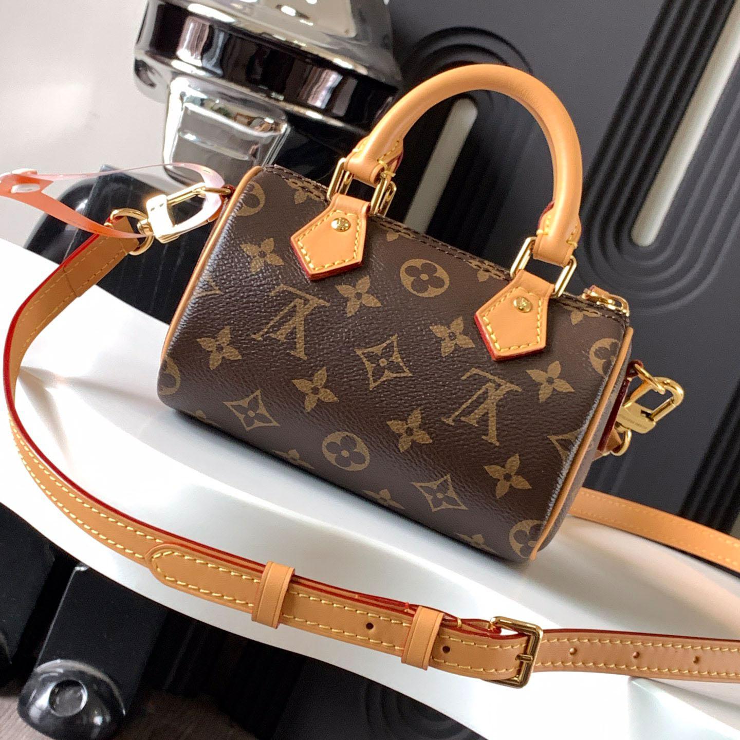 Louis Vuitton Nano Speedy M81085 - DesignerGu