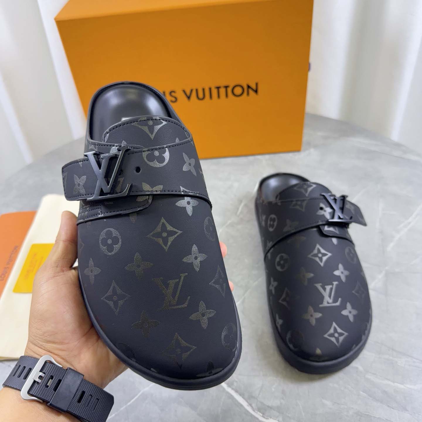 Louis Vuitton LV Easy Mule   - DesignerGu