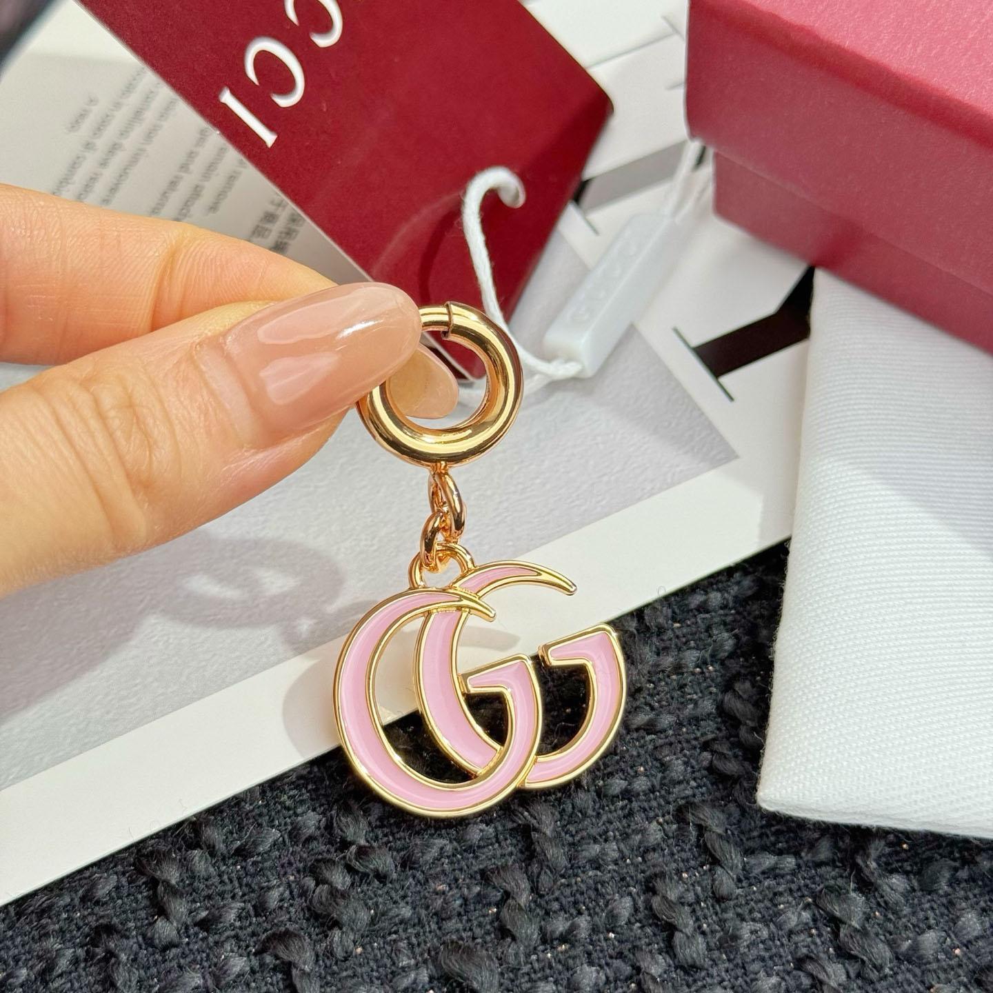 Gucci Double G Bag Charm - DesignerGu