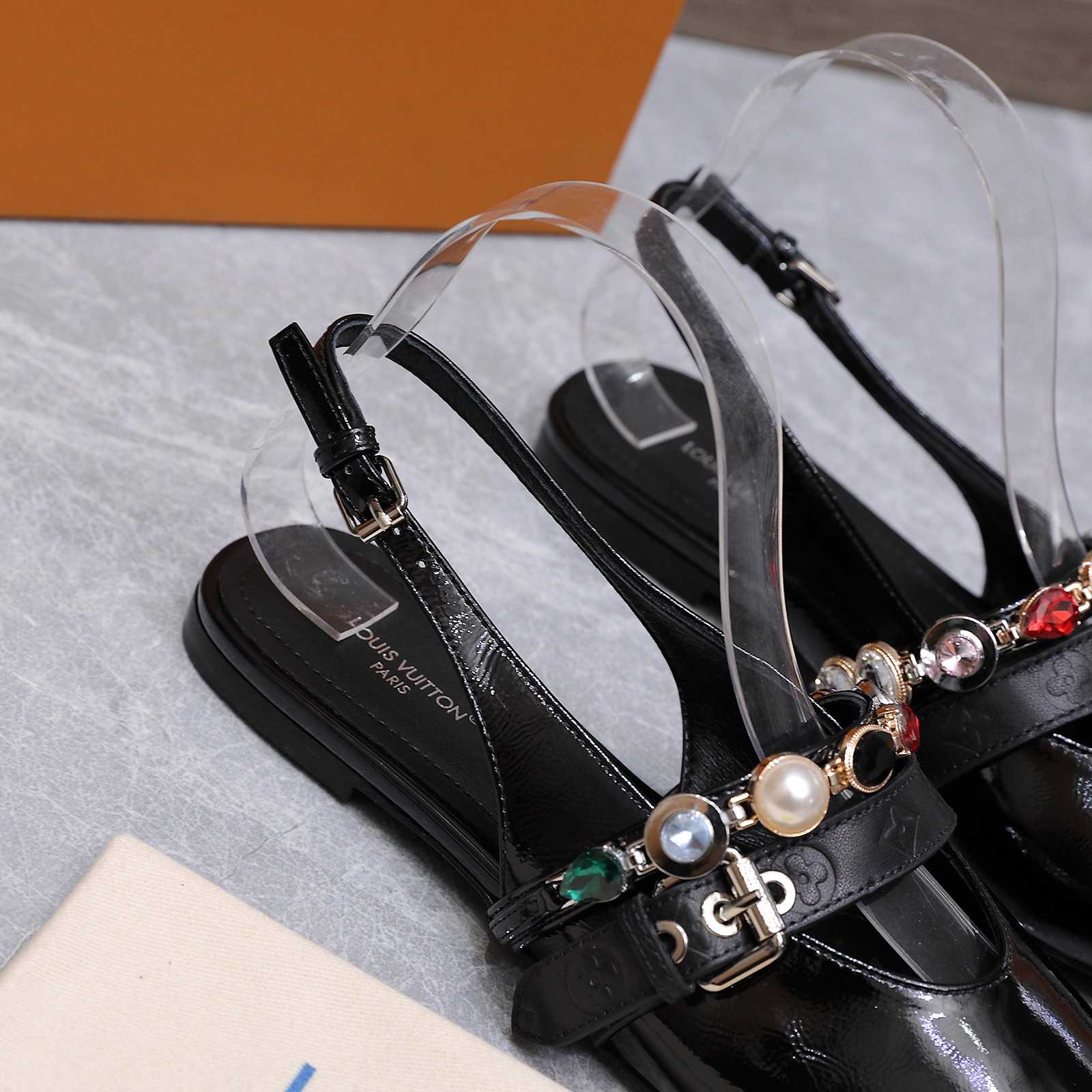 Louis Vuitton LV Vibe Slingback Flat Ballerina   1AIU07 - DesignerGu