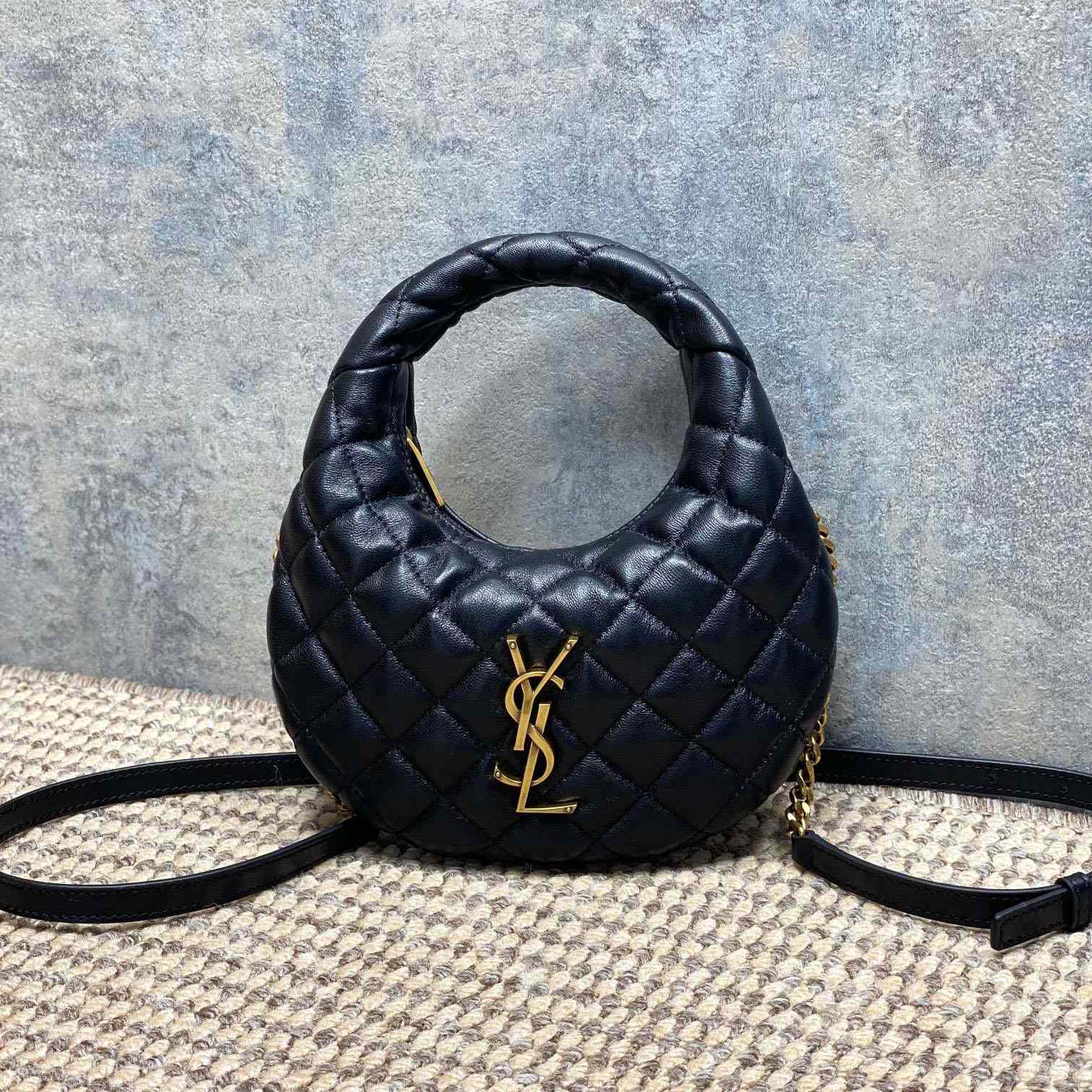 Saint Laurent ICARINO Mini In Quilted Nappa - DesignerGu
