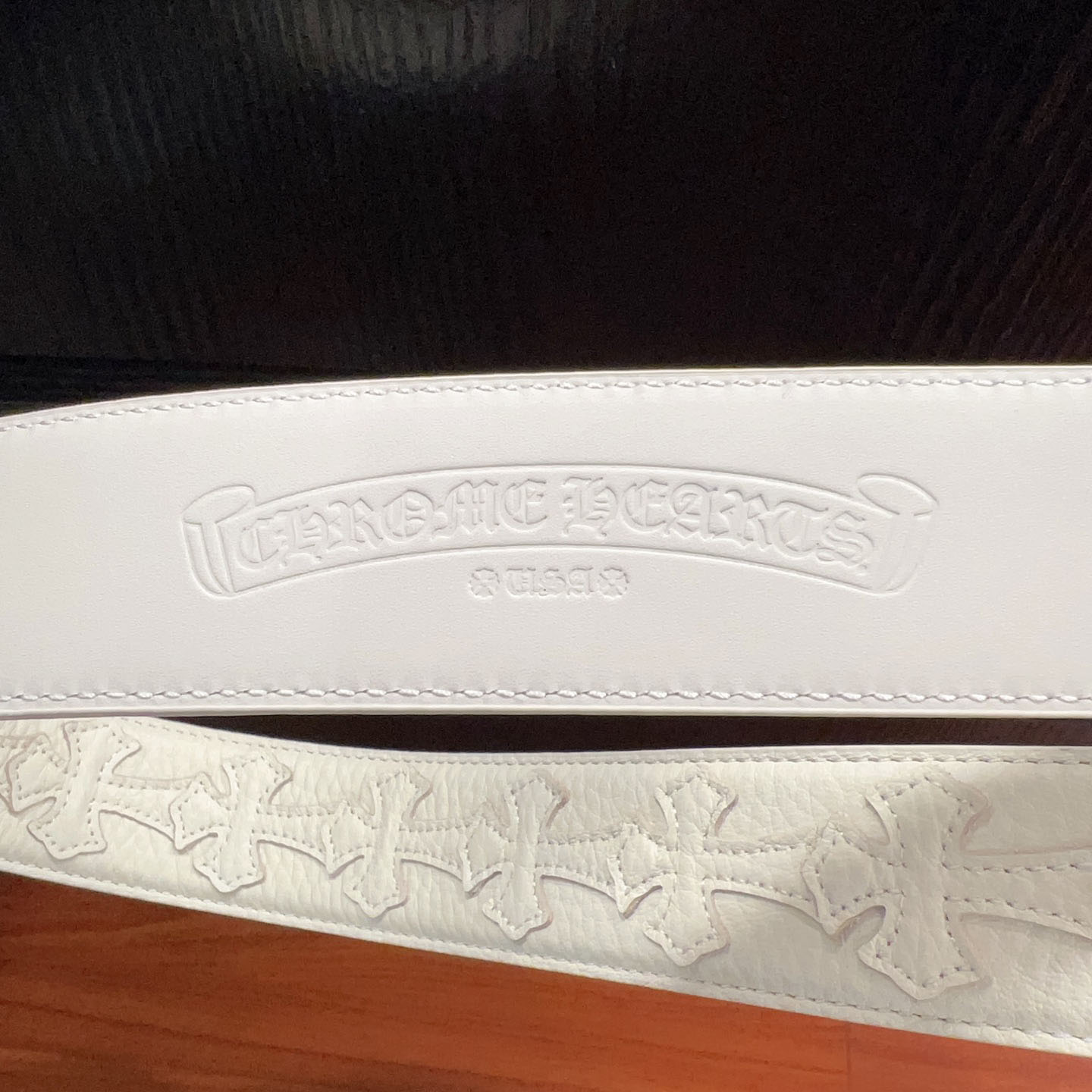 Chrome Hearts Leather Belt   - DesignerGu