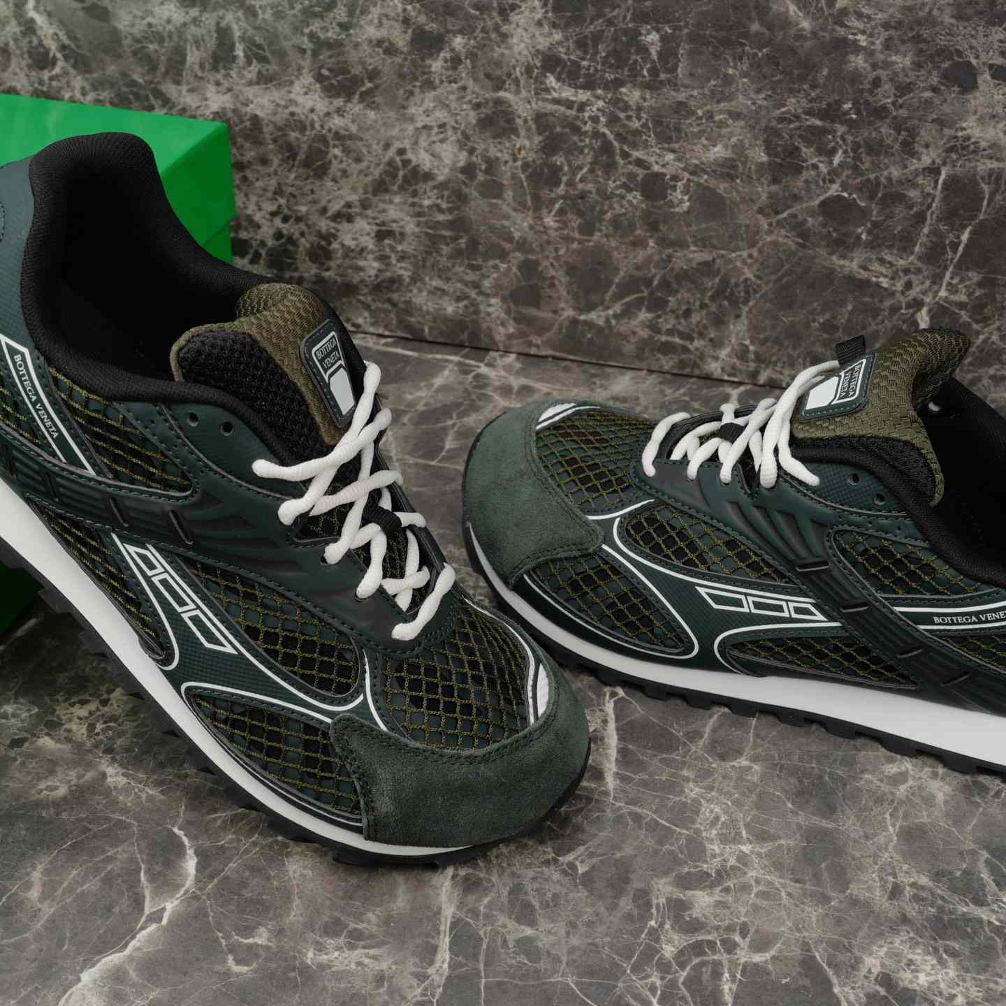 Bottega Veneta Orbit Sneaker - DesignerGu