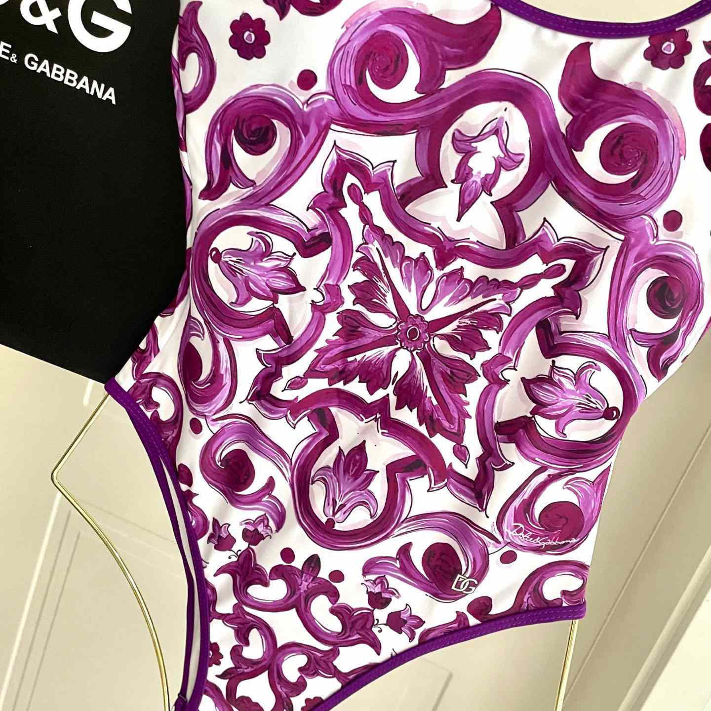 Dolce & Gabbana One-Piece Swimsuit - DesignerGu
